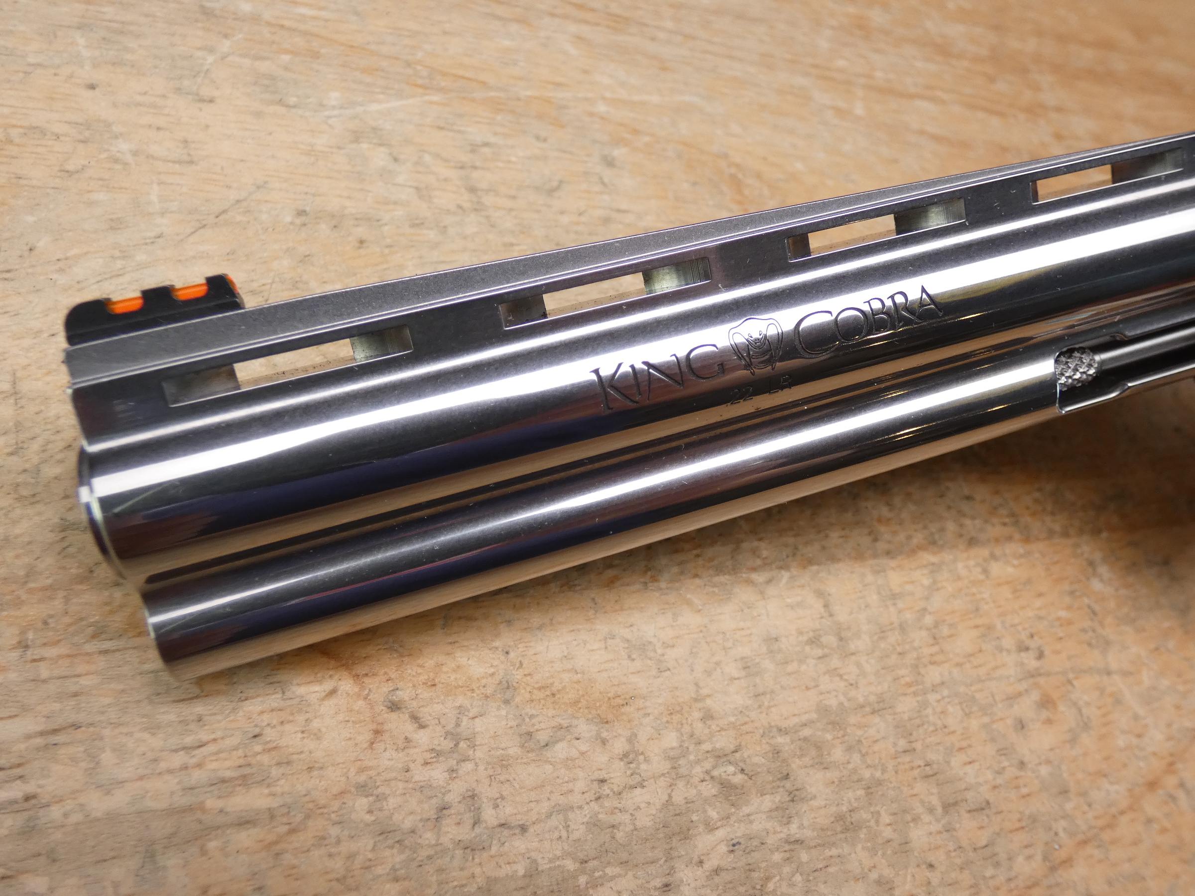 Colt King Cobra - .22 LR - 6IN BBL - 10-Shot - Stainless - Model D-img-3
