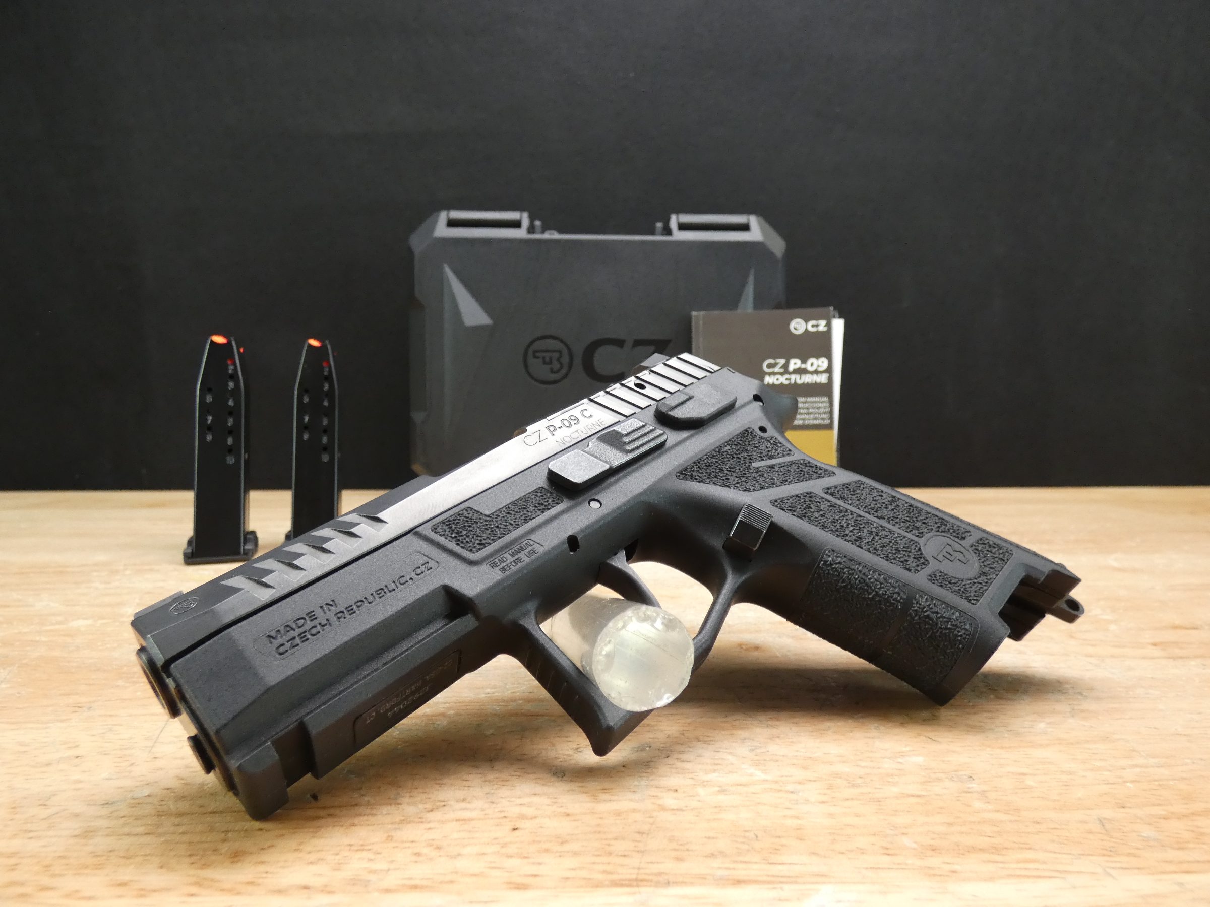 CZ P-09C NOCTURNE - 9mm - Optic Ready - CCW - Carry - DA/SA - P09 - P09C-img-1