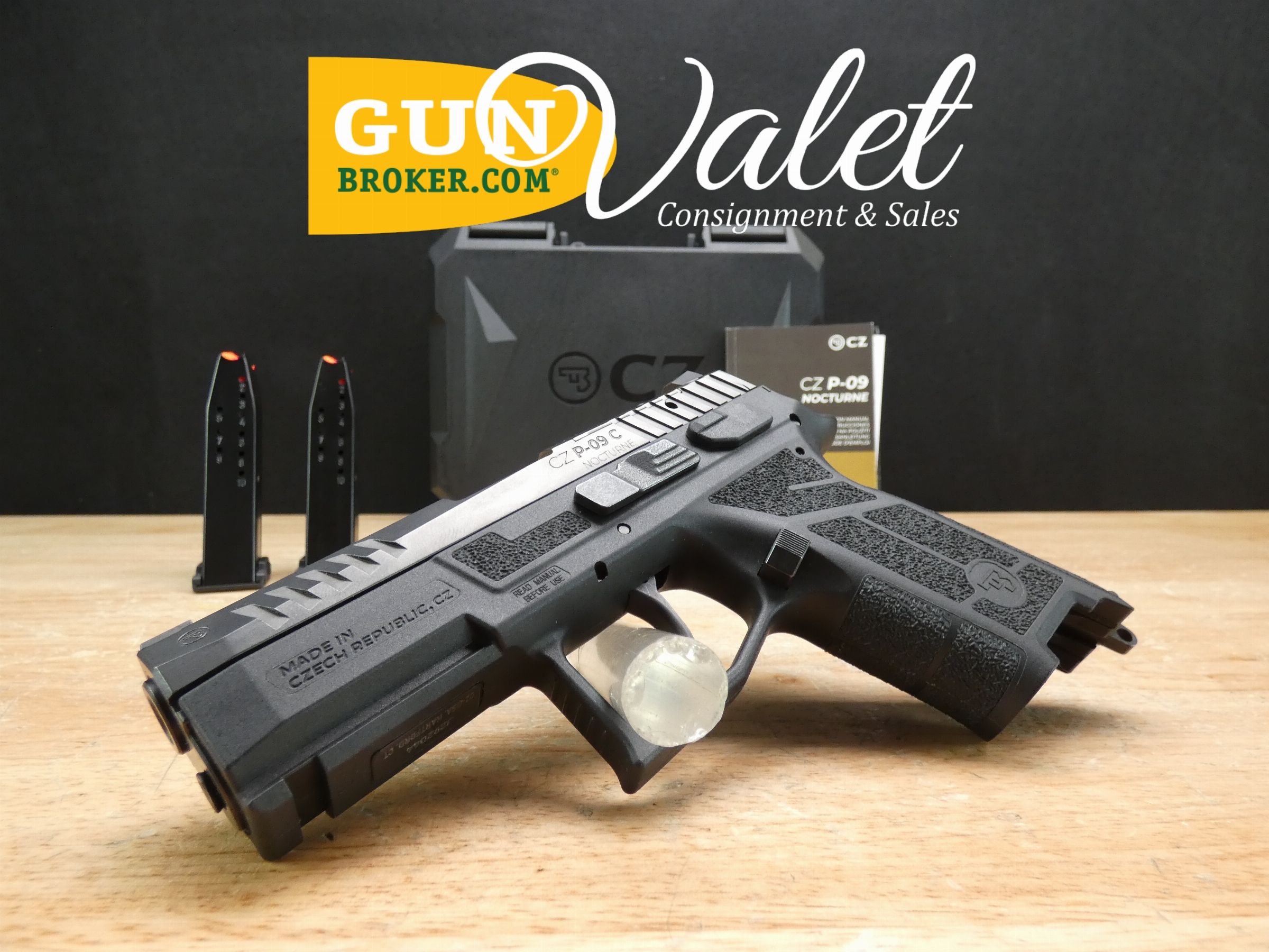 CZ P-09C NOCTURNE - 9mm - Optic Ready - CCW - Carry - DA/SA - P09 - P09C-img-0