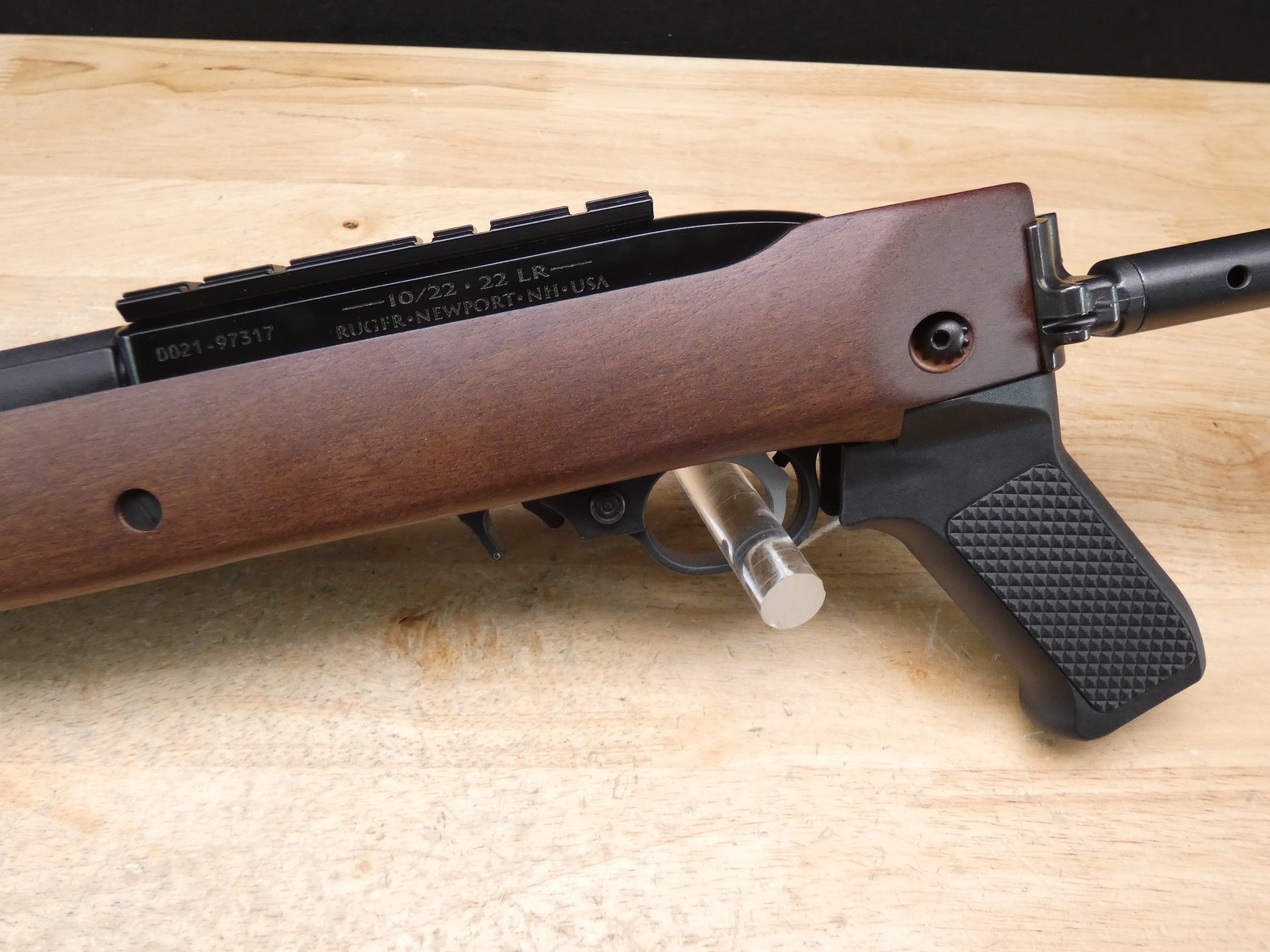 Ruger 10/22 Carbine - .22 LR - w/ Samson Folding Stock - MFG 2023 - NICE!-img-6