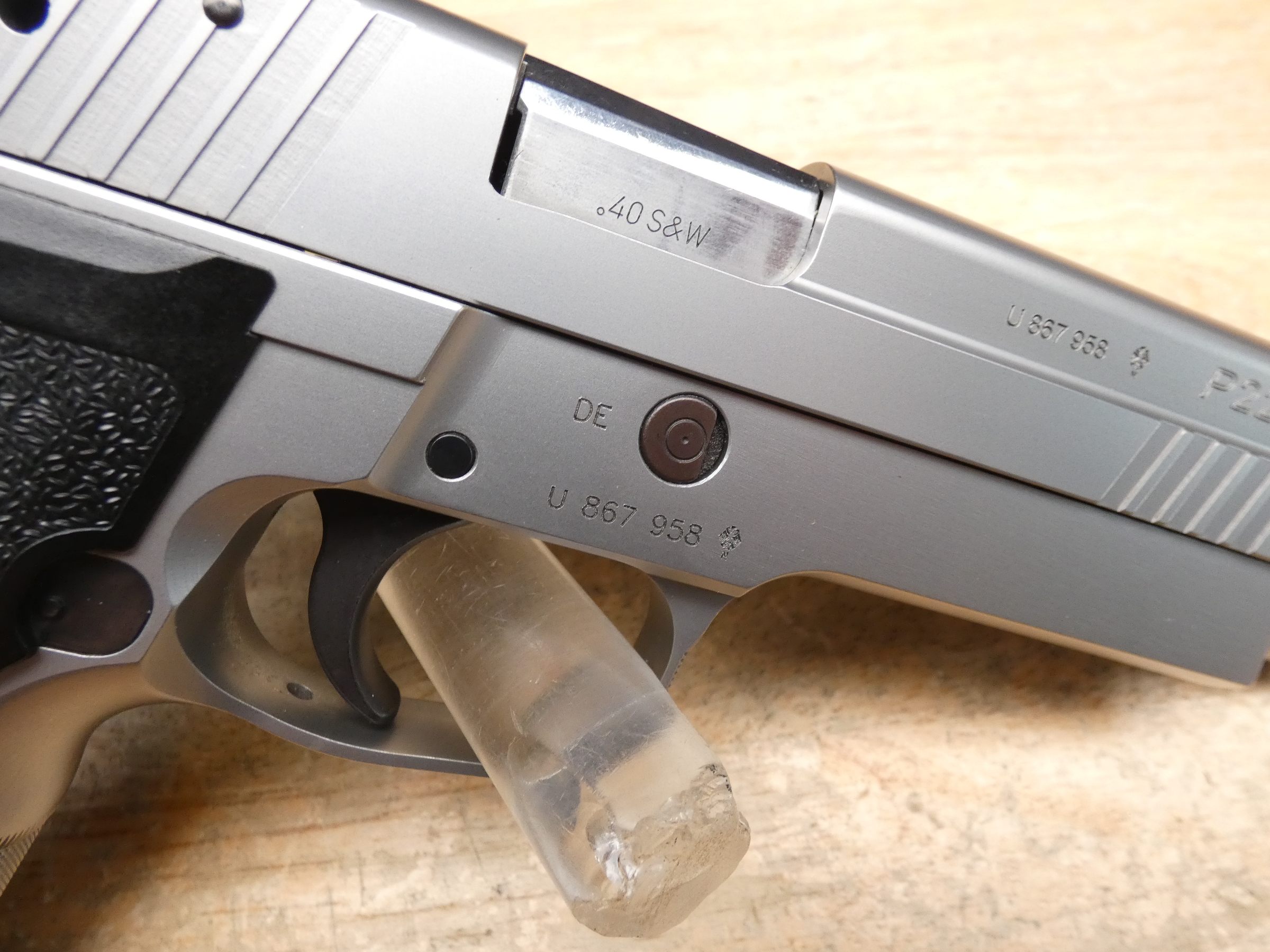 CLEAN Sig Sauer P226 S - .40 S&W - P226S Sport - Stainless Competition - C -img-28