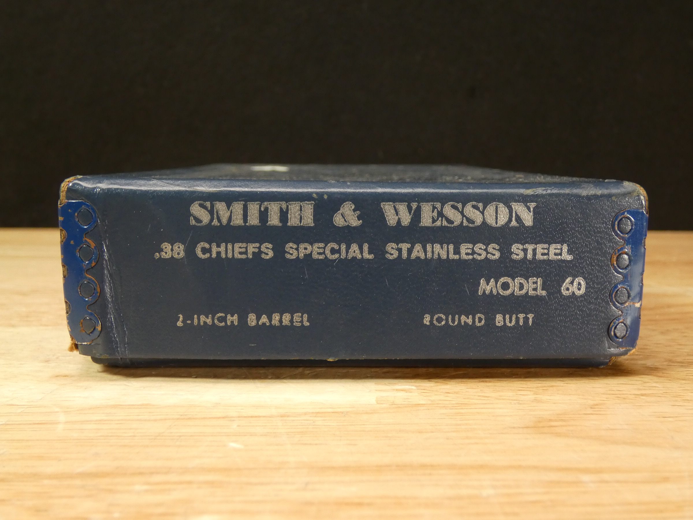 Smith & Wesson Model 60 Chiefs Special - .38 SPL - S&W NO Dash w/ OG Box -C-img-24