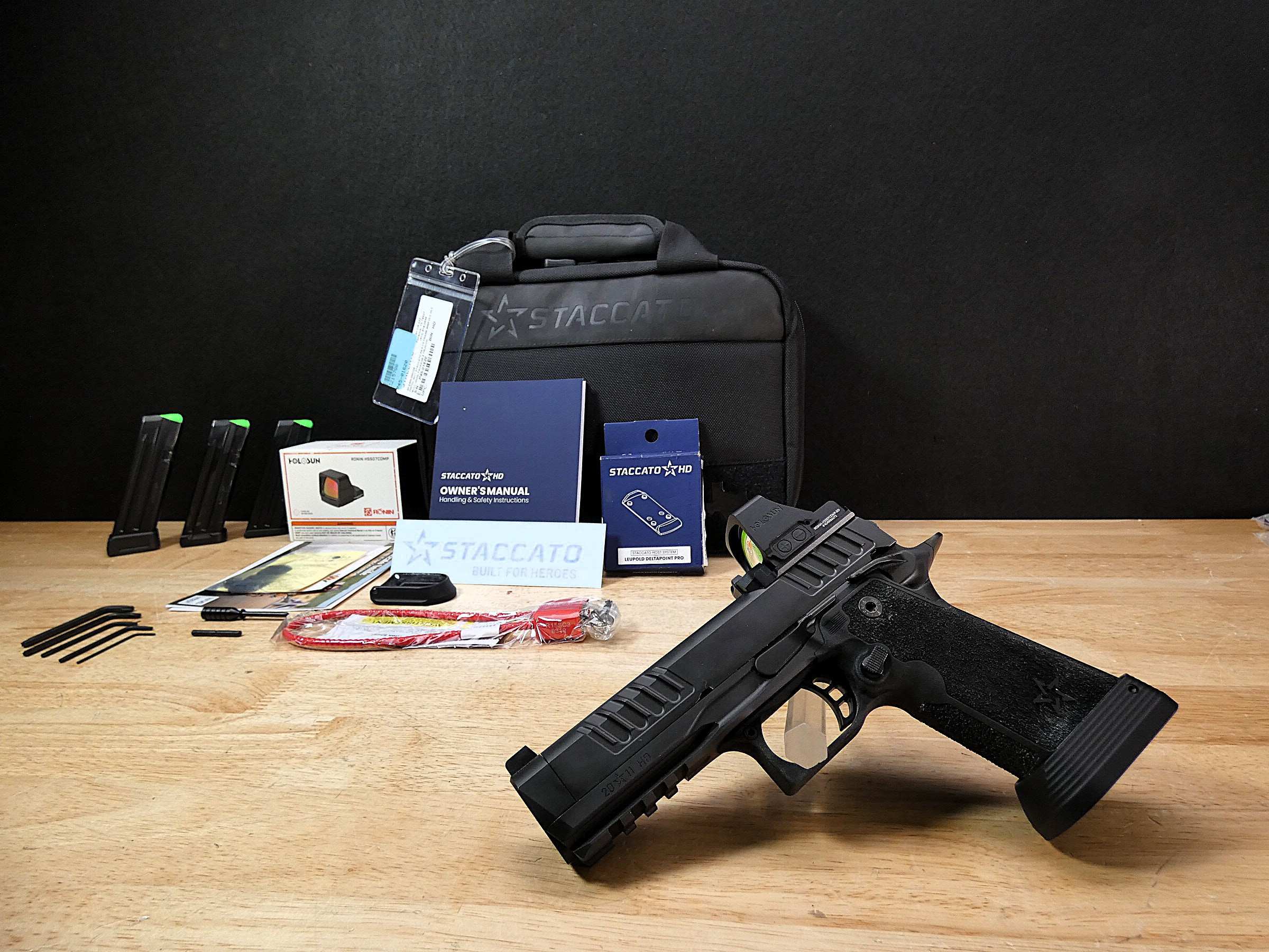 Staccato HD P4.5 2011 - 9mm - DLC - Holosun Ronin HS507COMP - C -img-1
