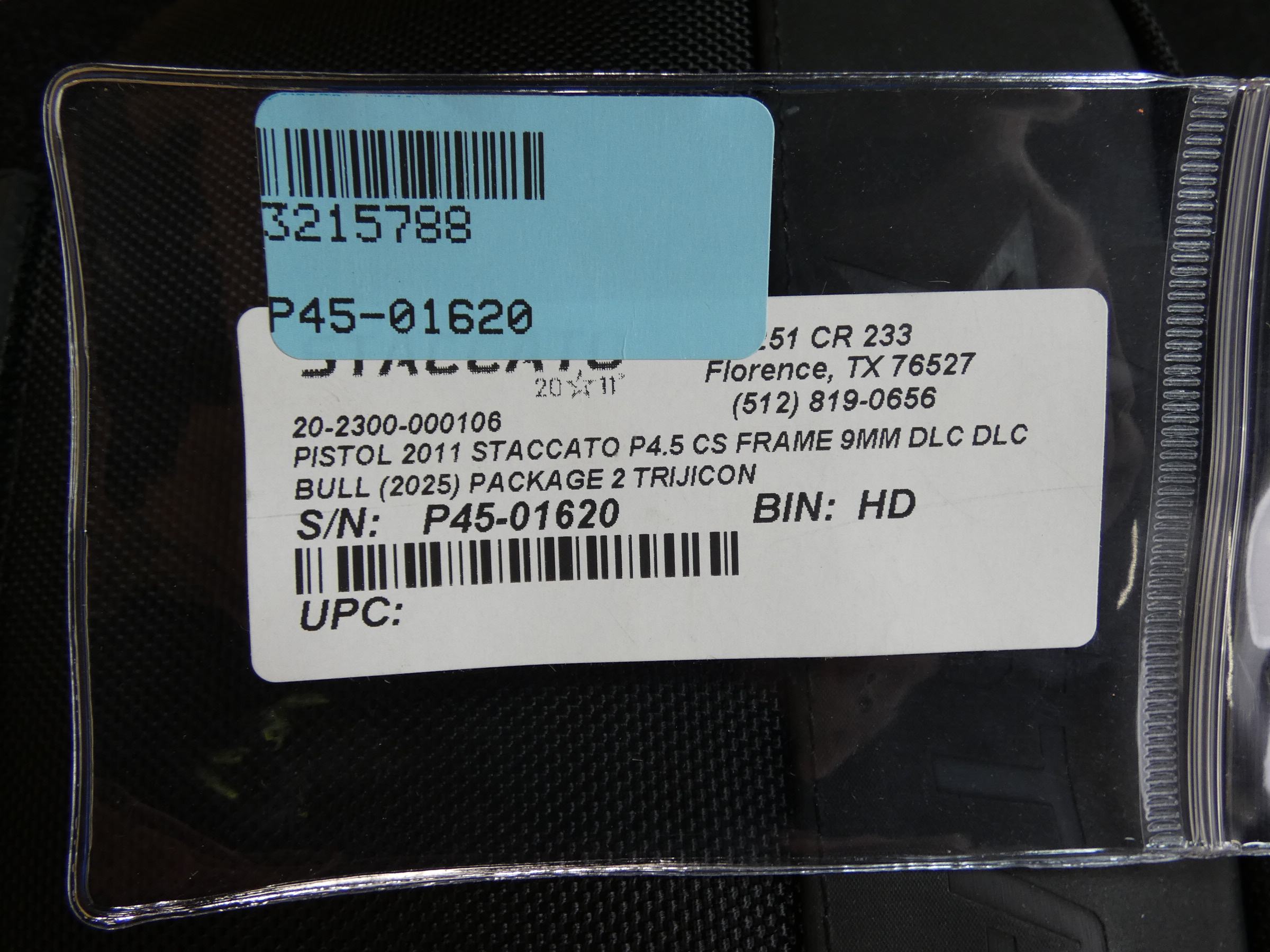 Staccato HD P4.5 2011 - 9mm - DLC - Holosun Ronin HS507COMP - C -img-29