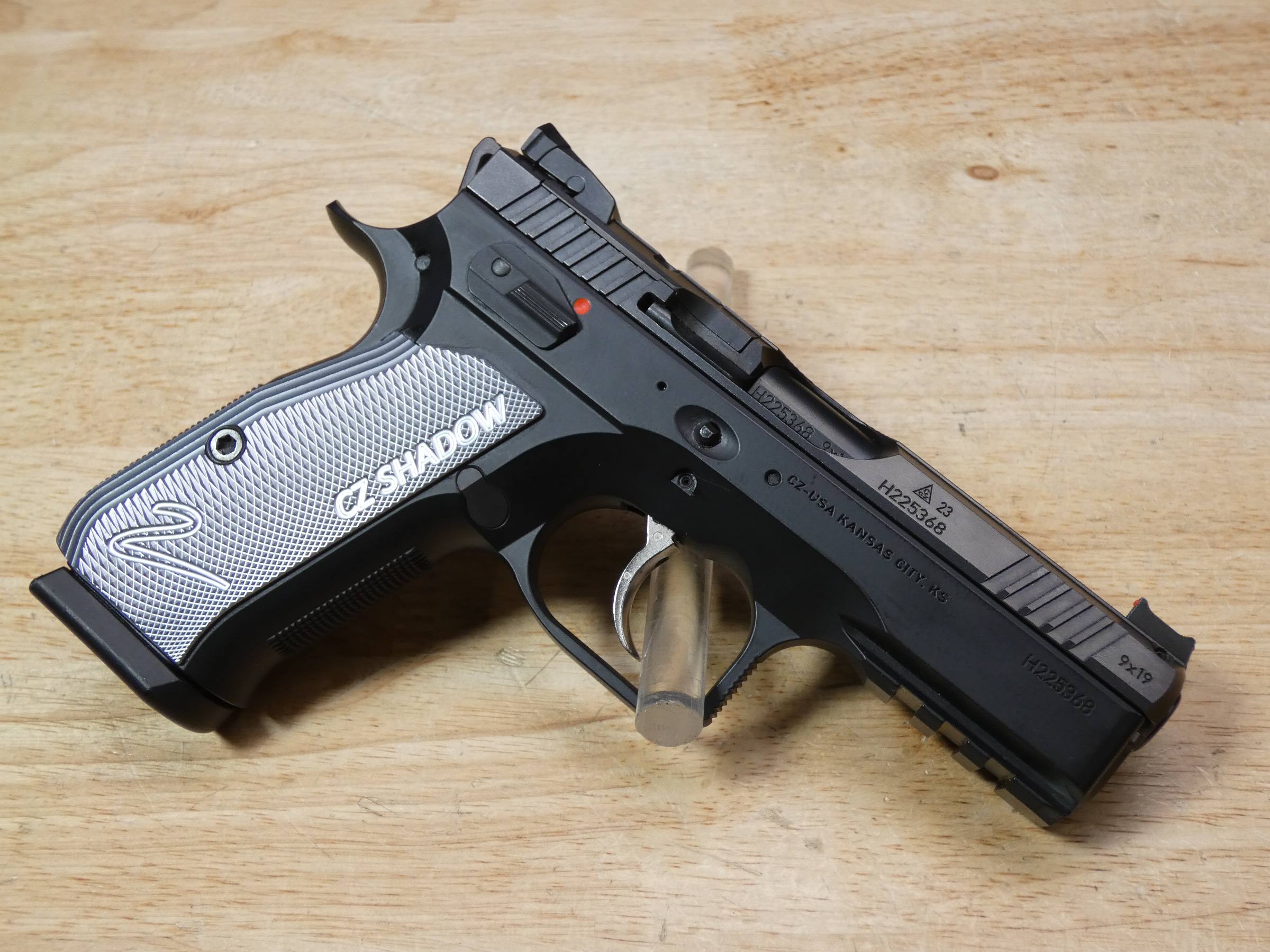 CZ Shadow 2 Compact - 9mm - CCW - Optic Ready w/ 2 Mags - SA/DA - C-img-8