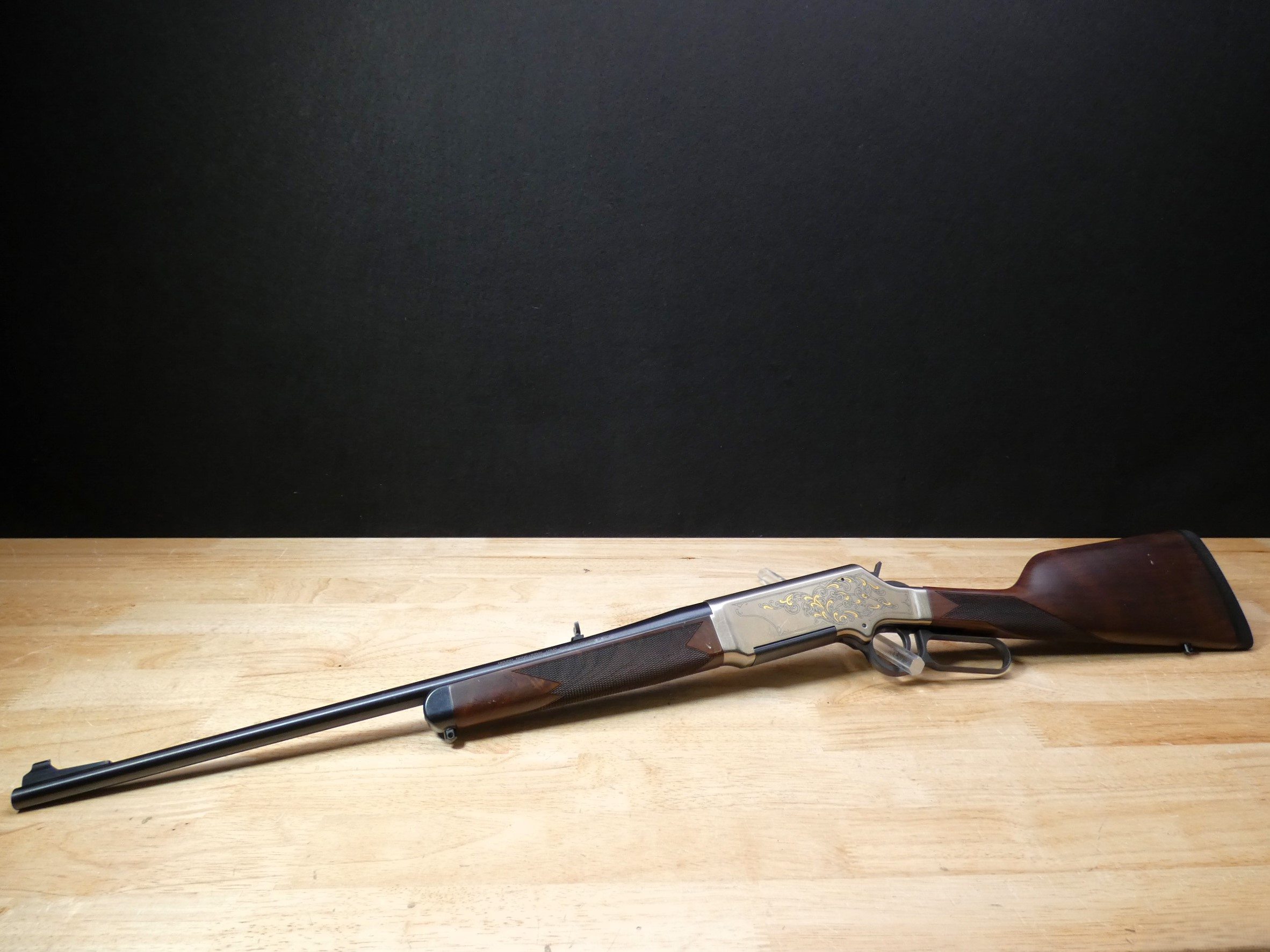 Henry Long Ranger Deluxe H014D-308 - .308 Win - Nickel Engraved - C-img-1