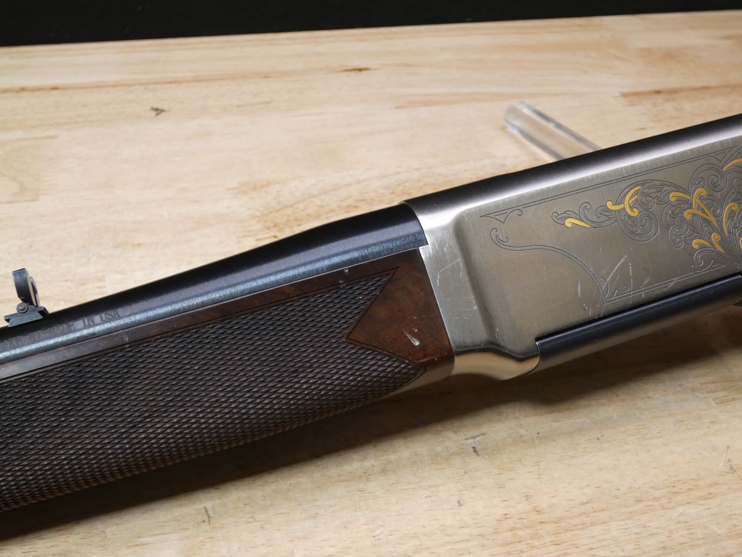 Henry Long Ranger Deluxe H014D-308 - .308 Win - Nickel Engraved - C-img-5