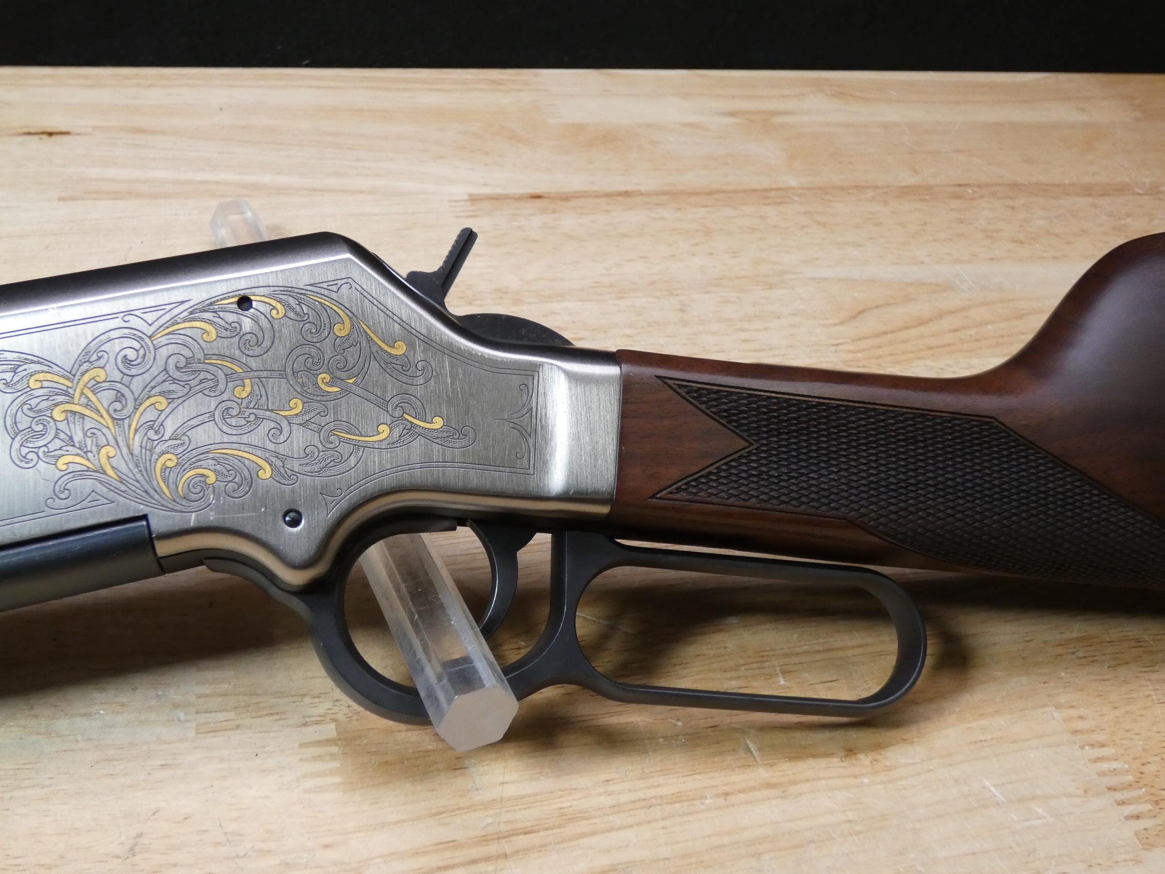 Henry Long Ranger Deluxe H014D-308 - .308 Win - Nickel Engraved - C-img-7