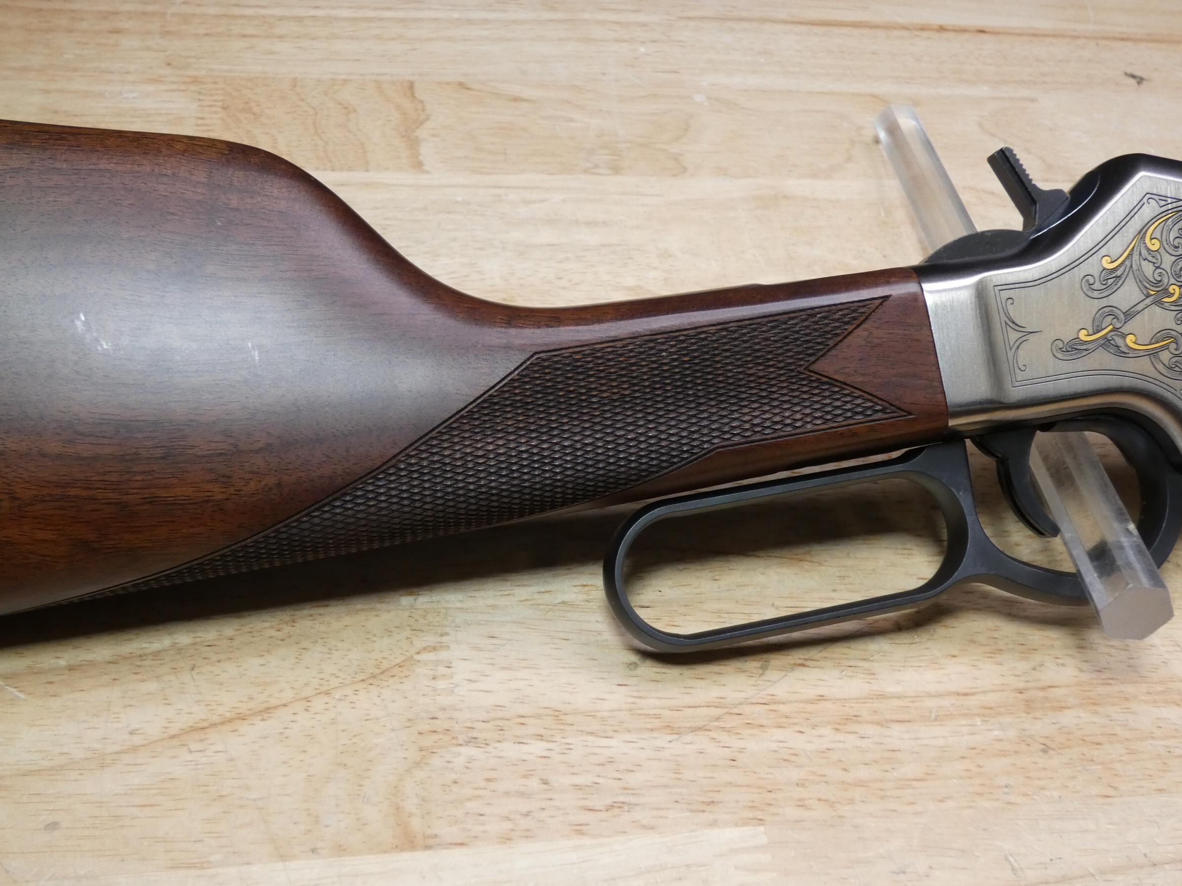 Henry Long Ranger Deluxe H014D-308 - .308 Win - Nickel Engraved - C-img-24