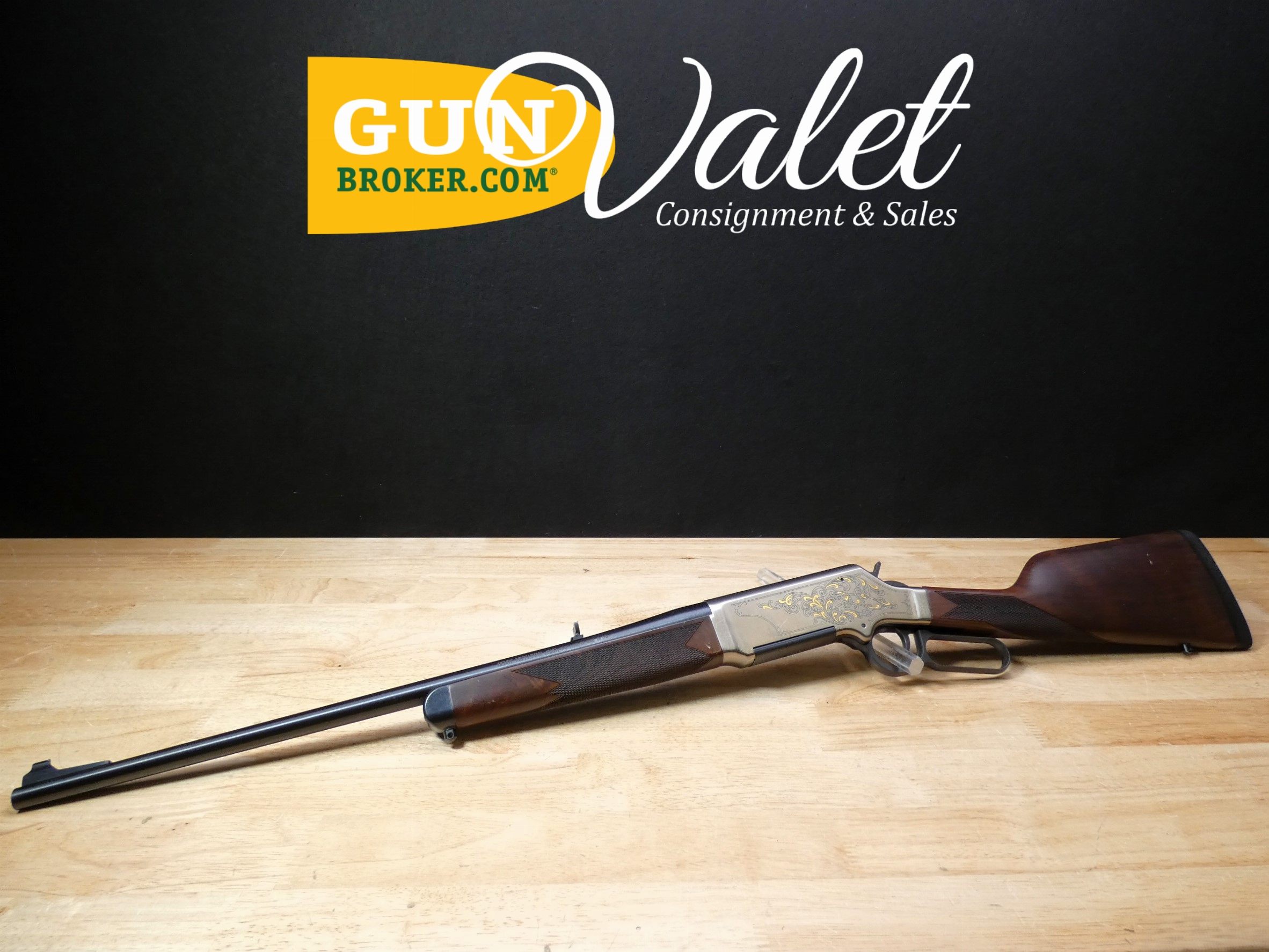 Henry Long Ranger Deluxe H014D-308 - .308 Win - Nickel Engraved - C-img-0