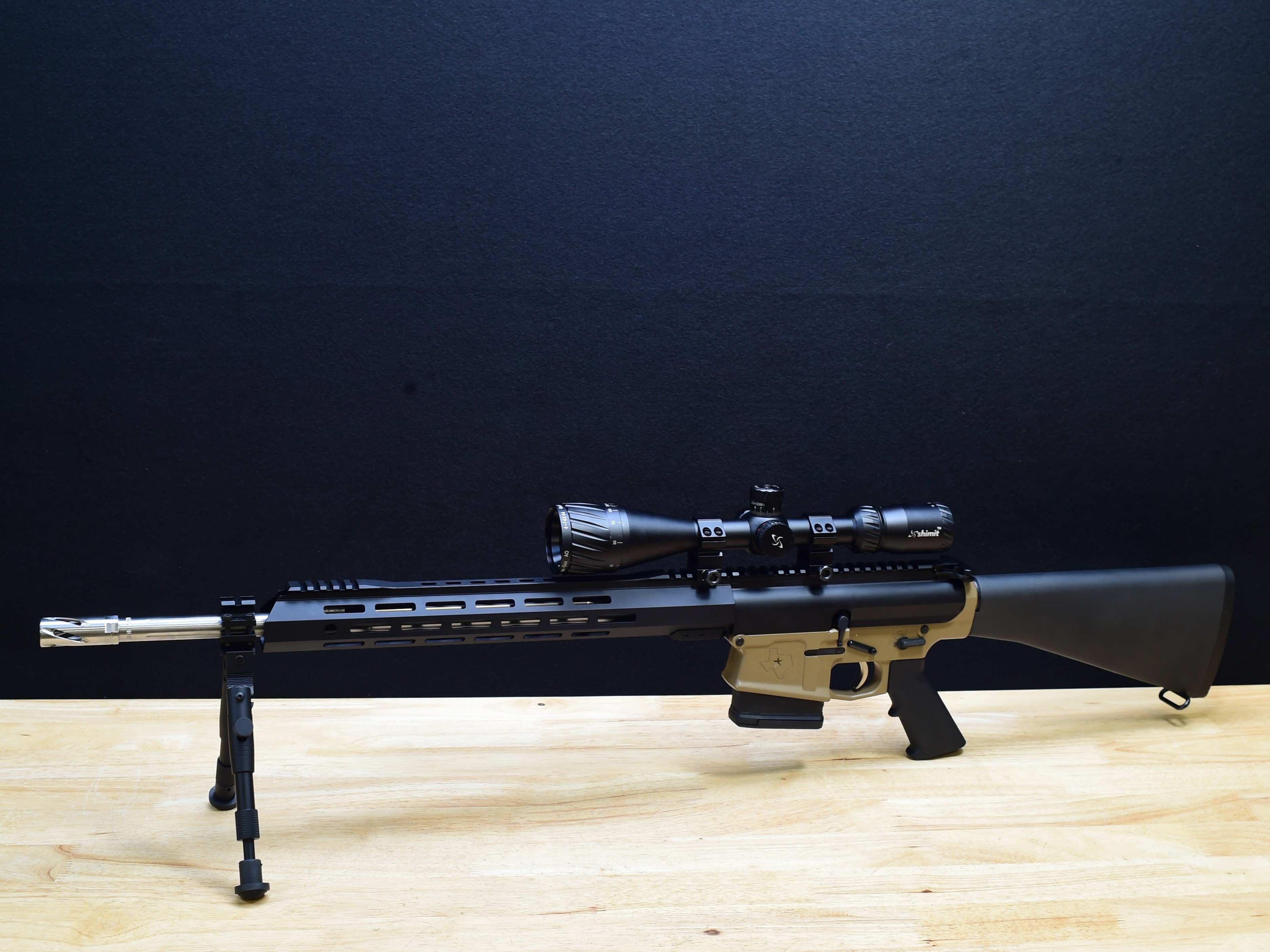 Aero Precision M5 Texas AR10 - .308 Win - FDE - w/ Scope - AR-10 - C-img-1