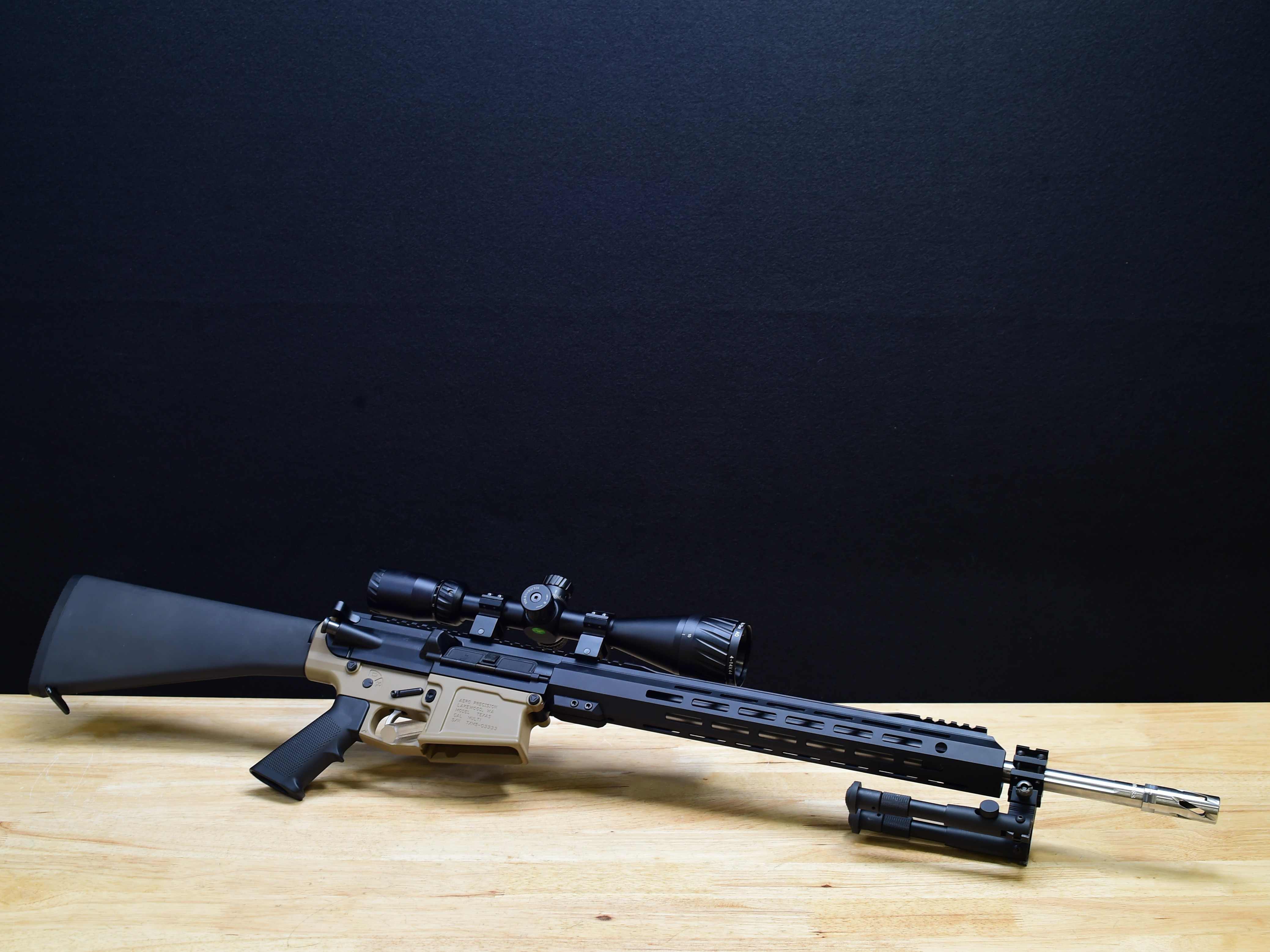 Aero Precision M5 Texas AR10 - .308 Win - FDE - w/ Scope - AR-10 - C-img-19