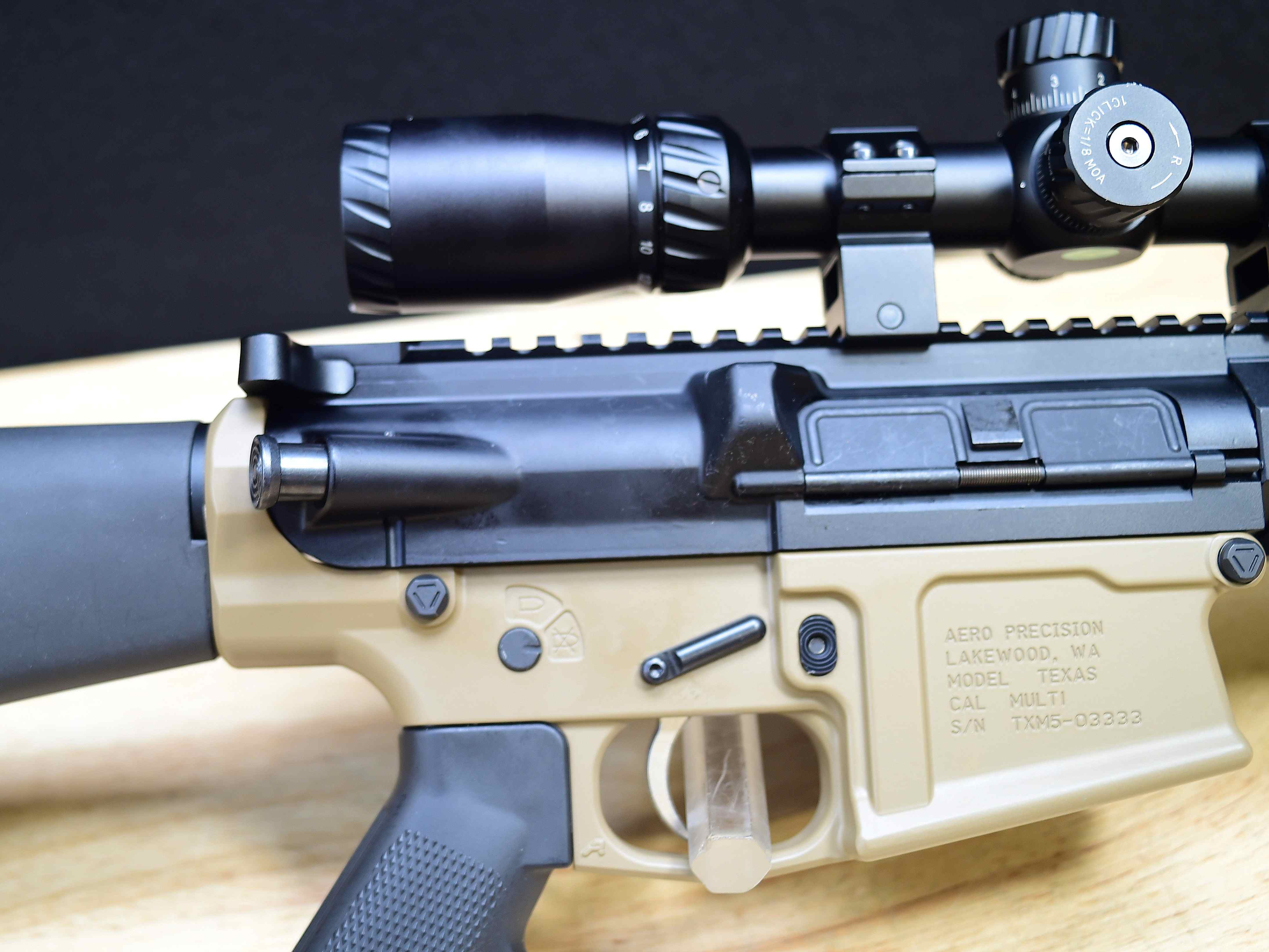 Aero Precision M5 Texas AR10 - .308 Win - FDE - w/ Scope - AR-10 - C-img-21