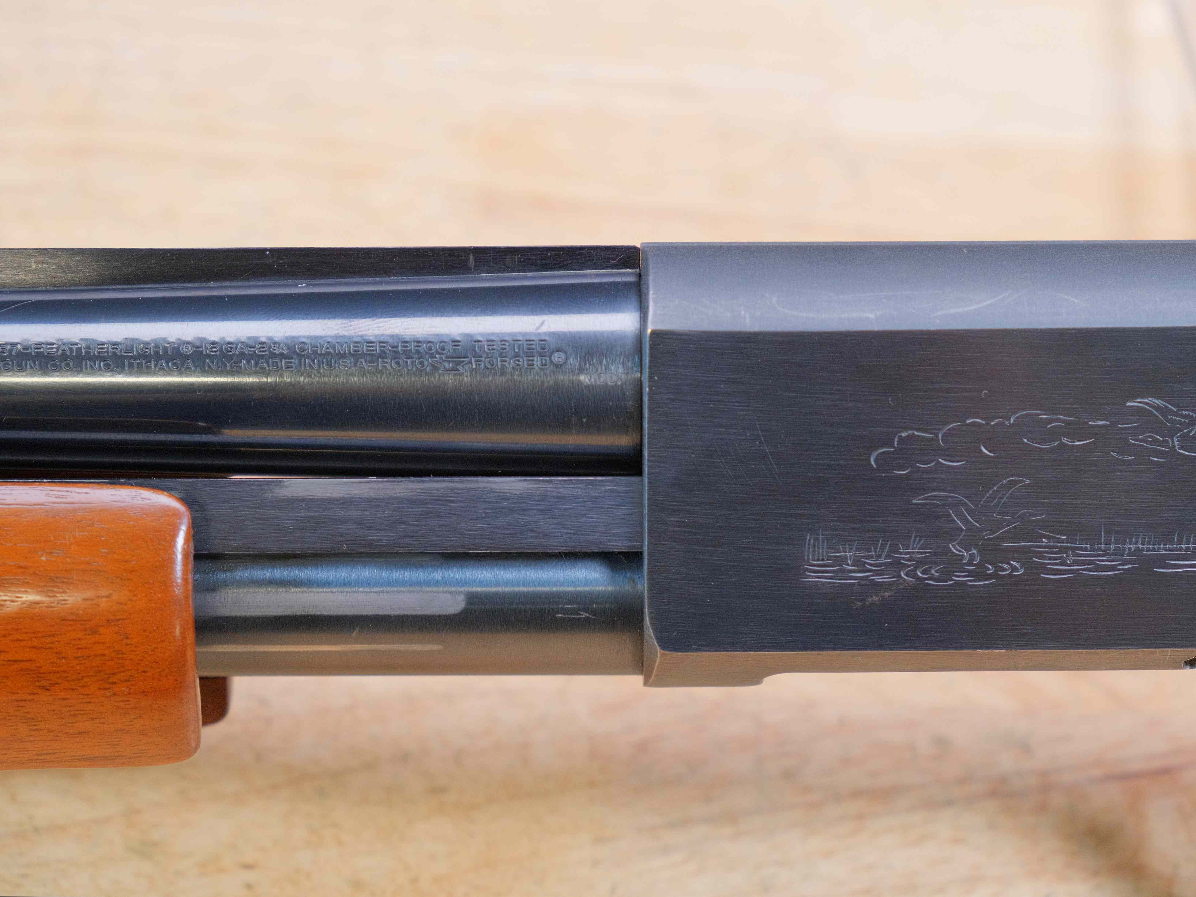 Ithaca Model 37 Featherlight - 12 Gauge - 2 3/4 - Classic Pump Action - C-img-8