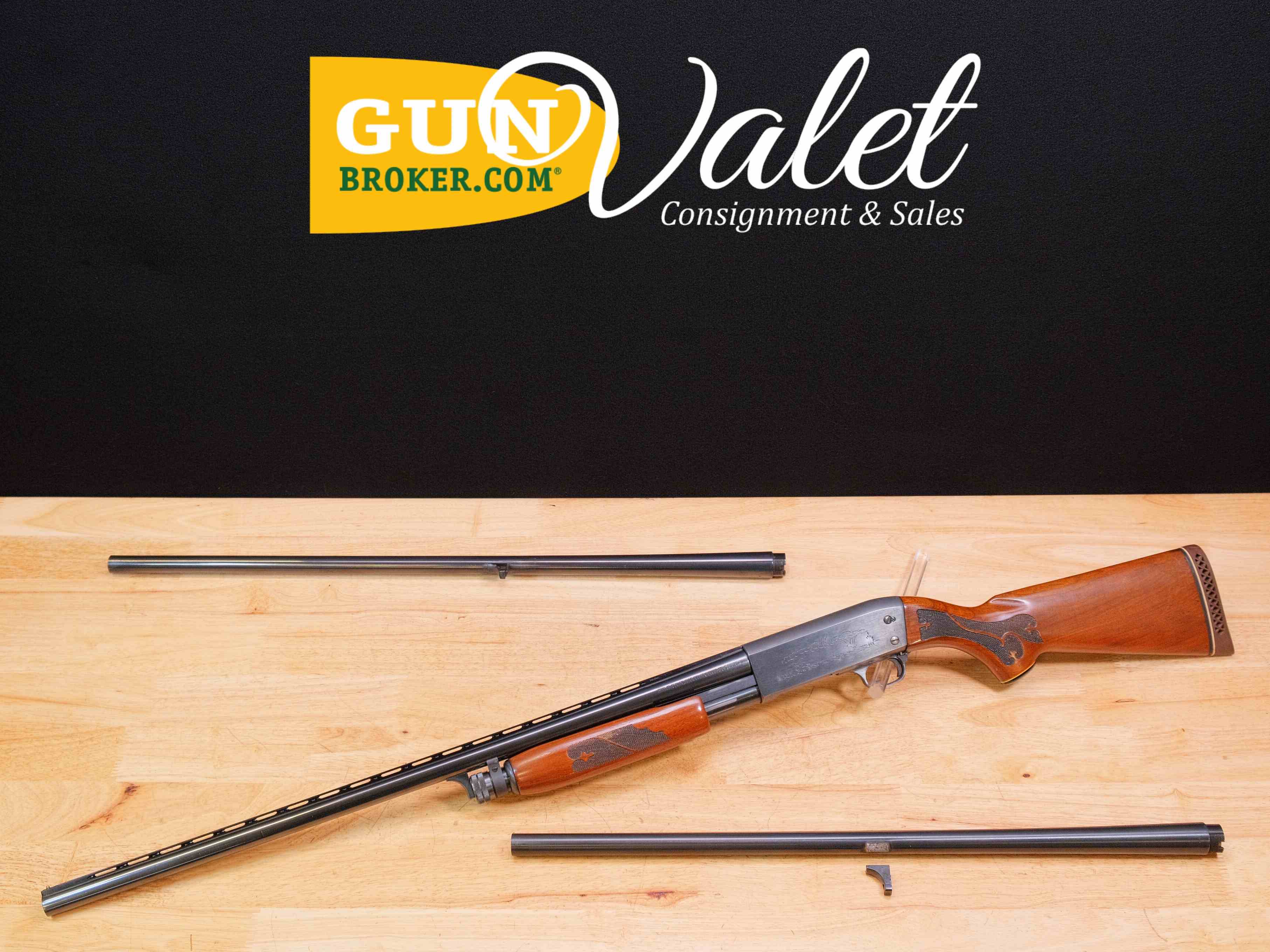 Ithaca Model 37 Featherlight - 12 Gauge - 2 3/4 - Classic Pump Action - C-img-0