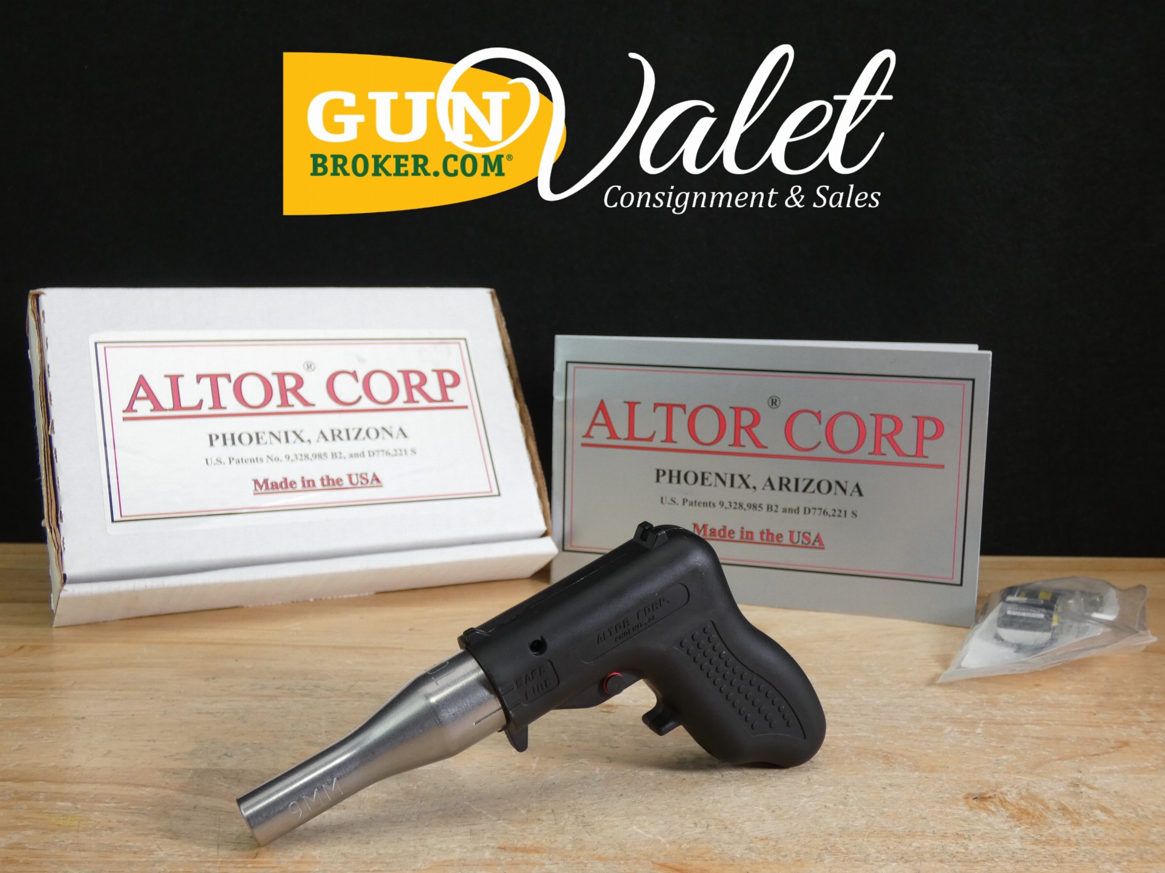 Altor Corp Single Shot Pistol - 9mm - w/ OG Box - USA - Look!-img-0