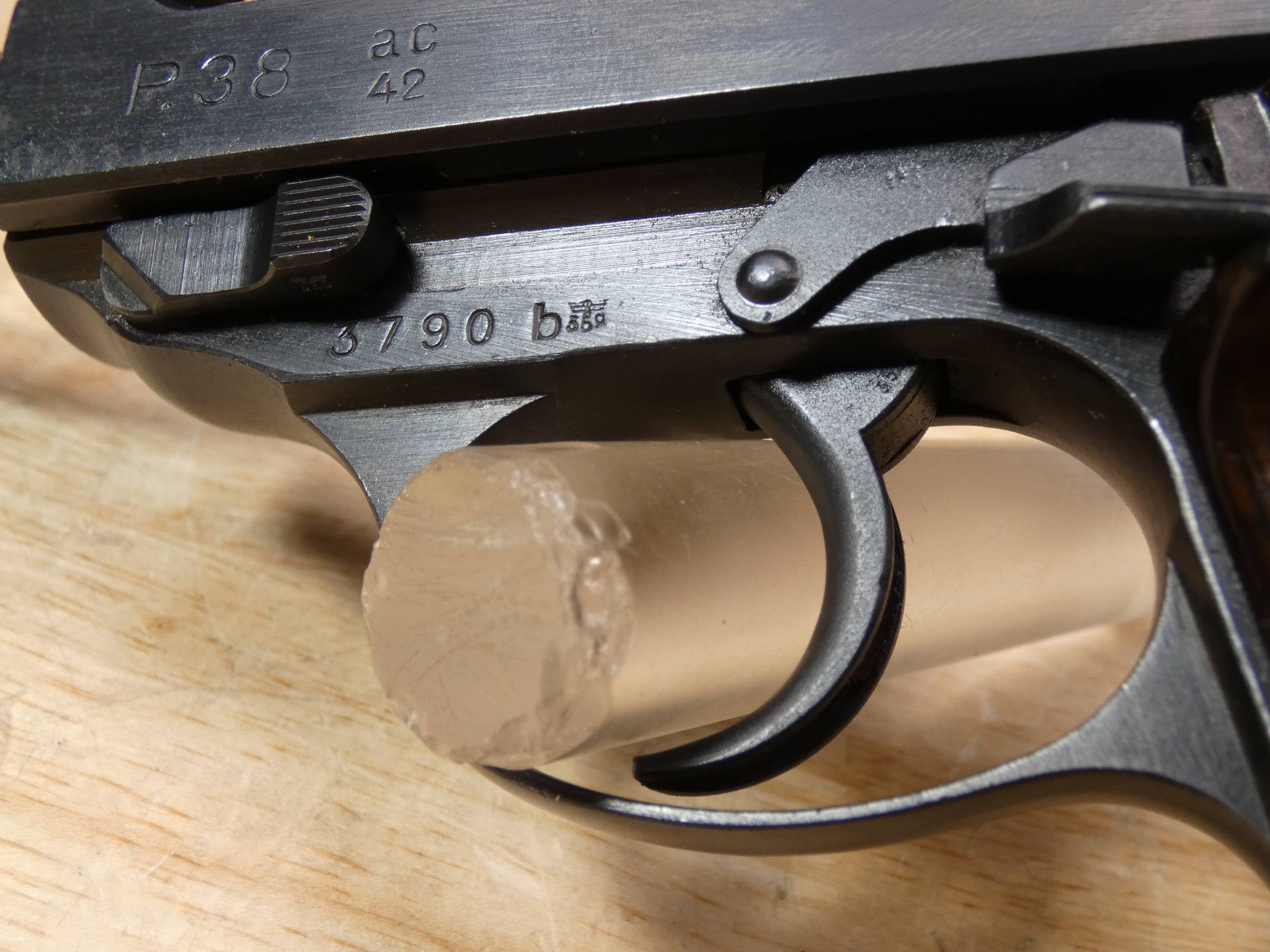 Walther P38 AC 42 - 9mm - WWII - 1942 - All Matching Russian Capture P38 -C-img-5