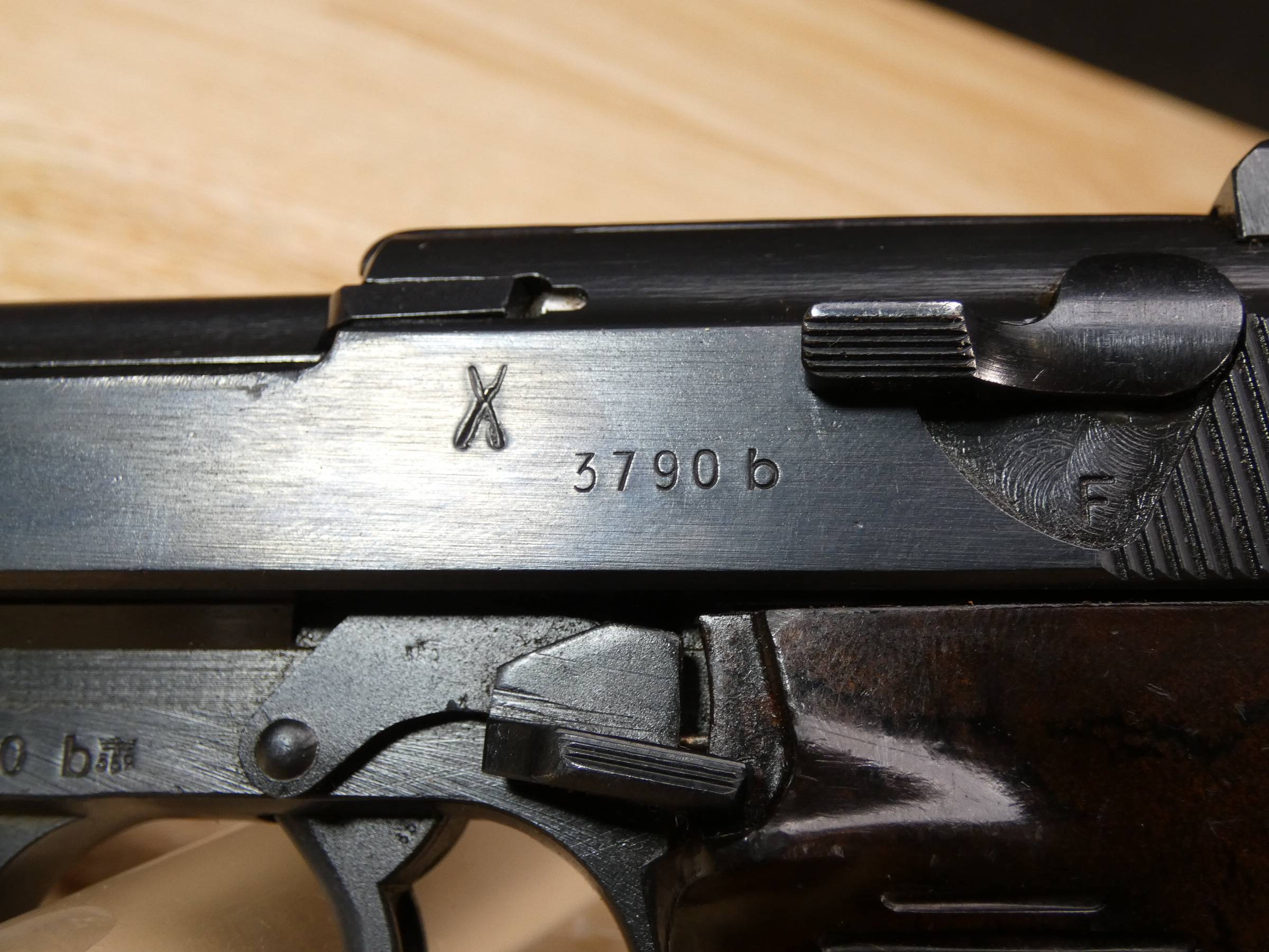 Walther P38 AC 42 - 9mm - WWII - 1942 - All Matching Russian Capture P38 -C-img-6
