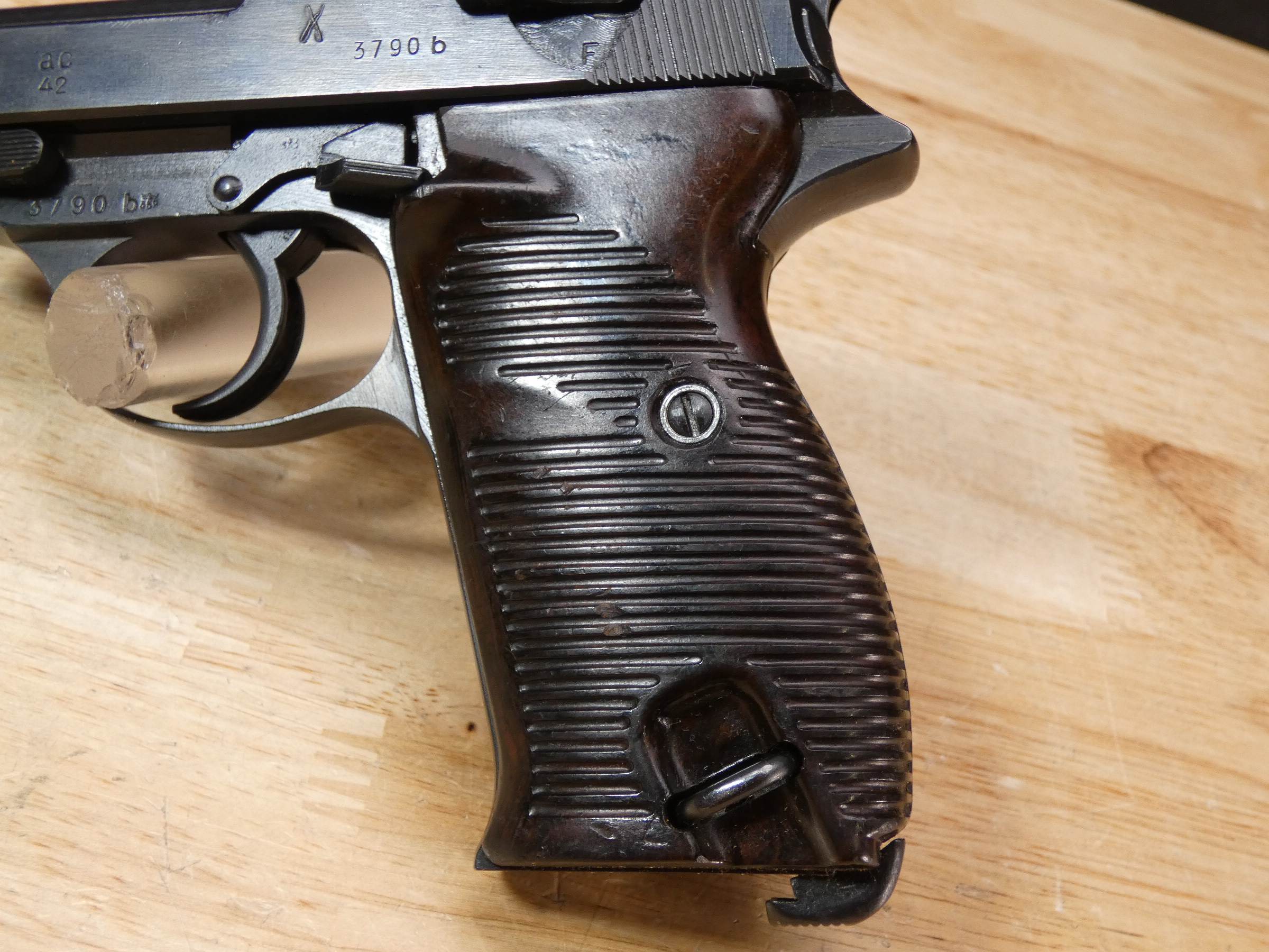 Walther P38 AC 42 - 9mm - WWII - 1942 - All Matching Russian Capture P38 -C-img-8