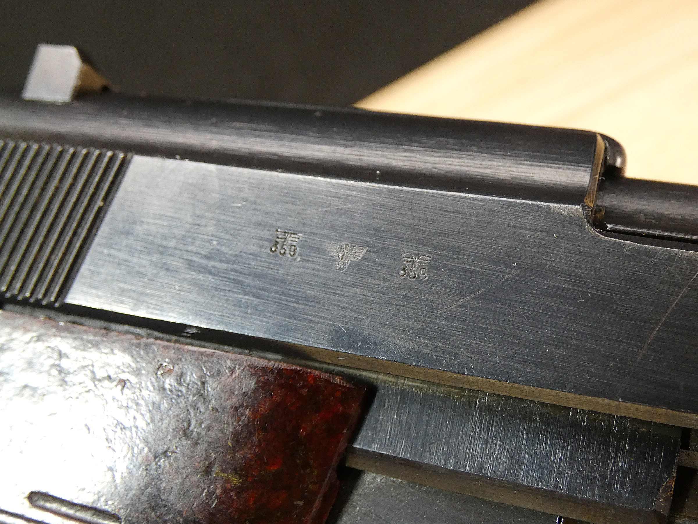 Walther P38 AC 42 - 9mm - WWII - 1942 - All Matching Russian Capture P38 -C-img-16