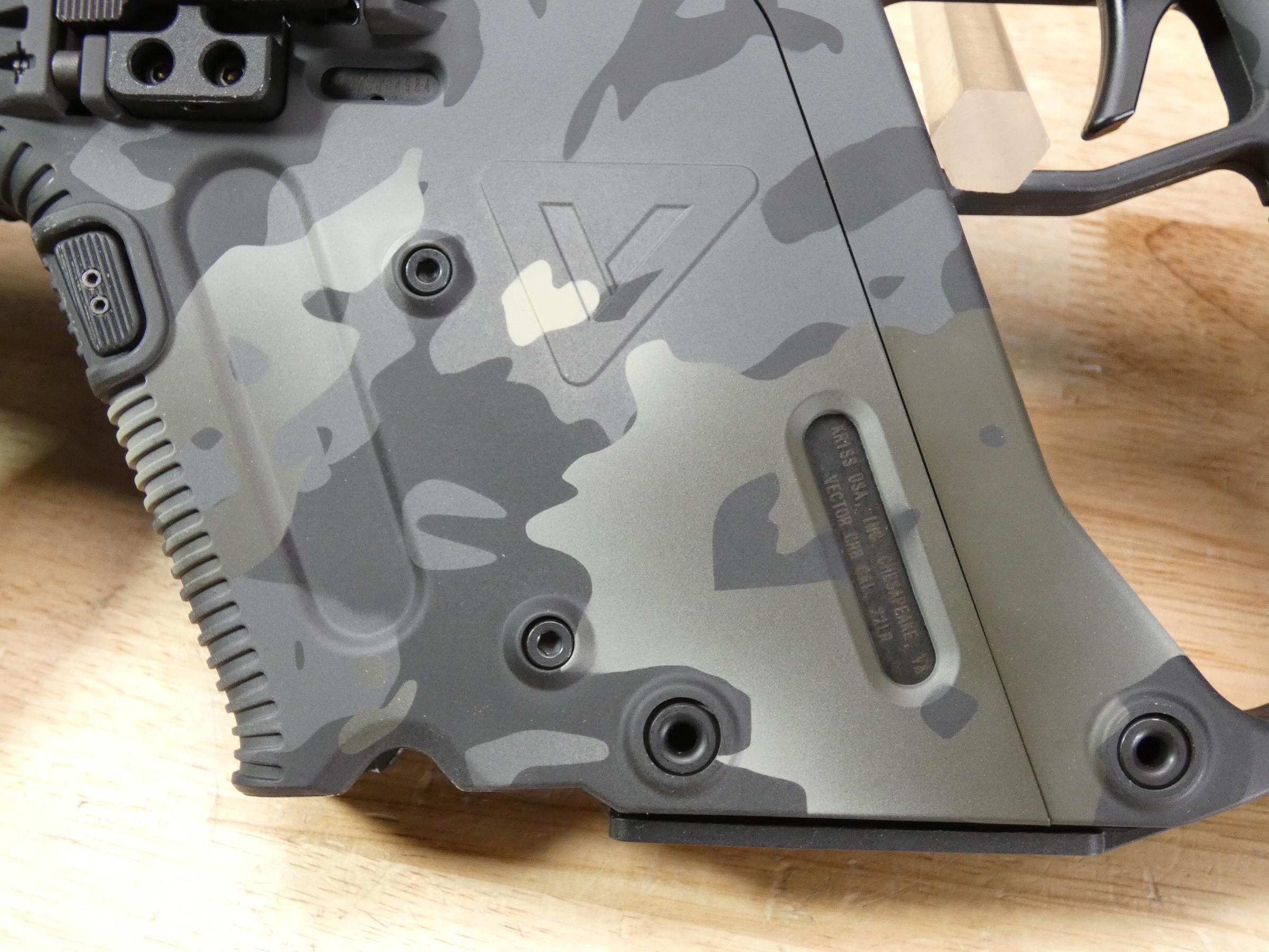 Kriss Vector CRB Enhanced - .22 LR - Multicam - XLNT w/ OG Case & 2 Mags! -img-10