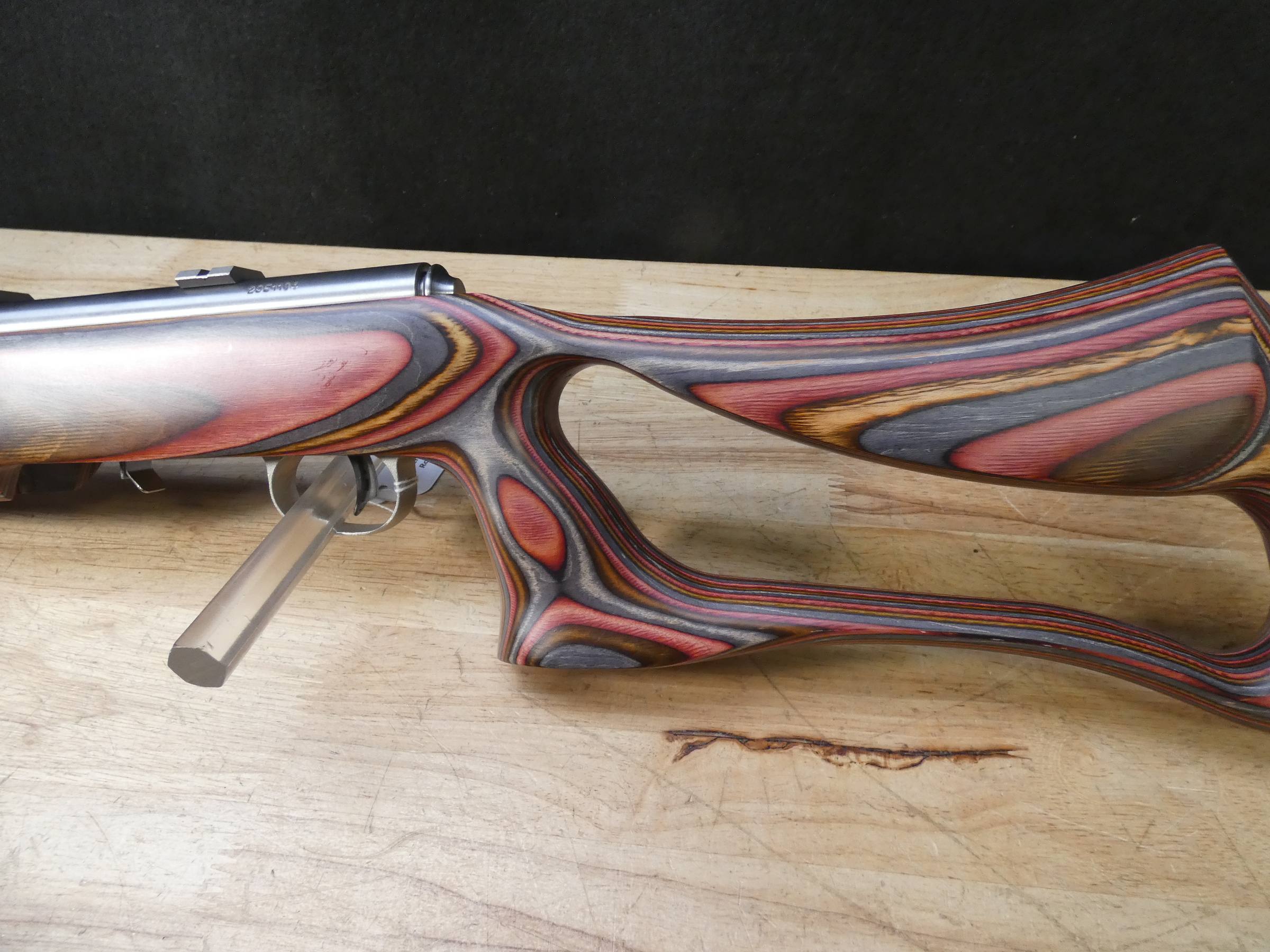 Savage 93R17 BSEV - .17 HMR - Stainless 93R - Laminate - w/ Magazine!-img-5