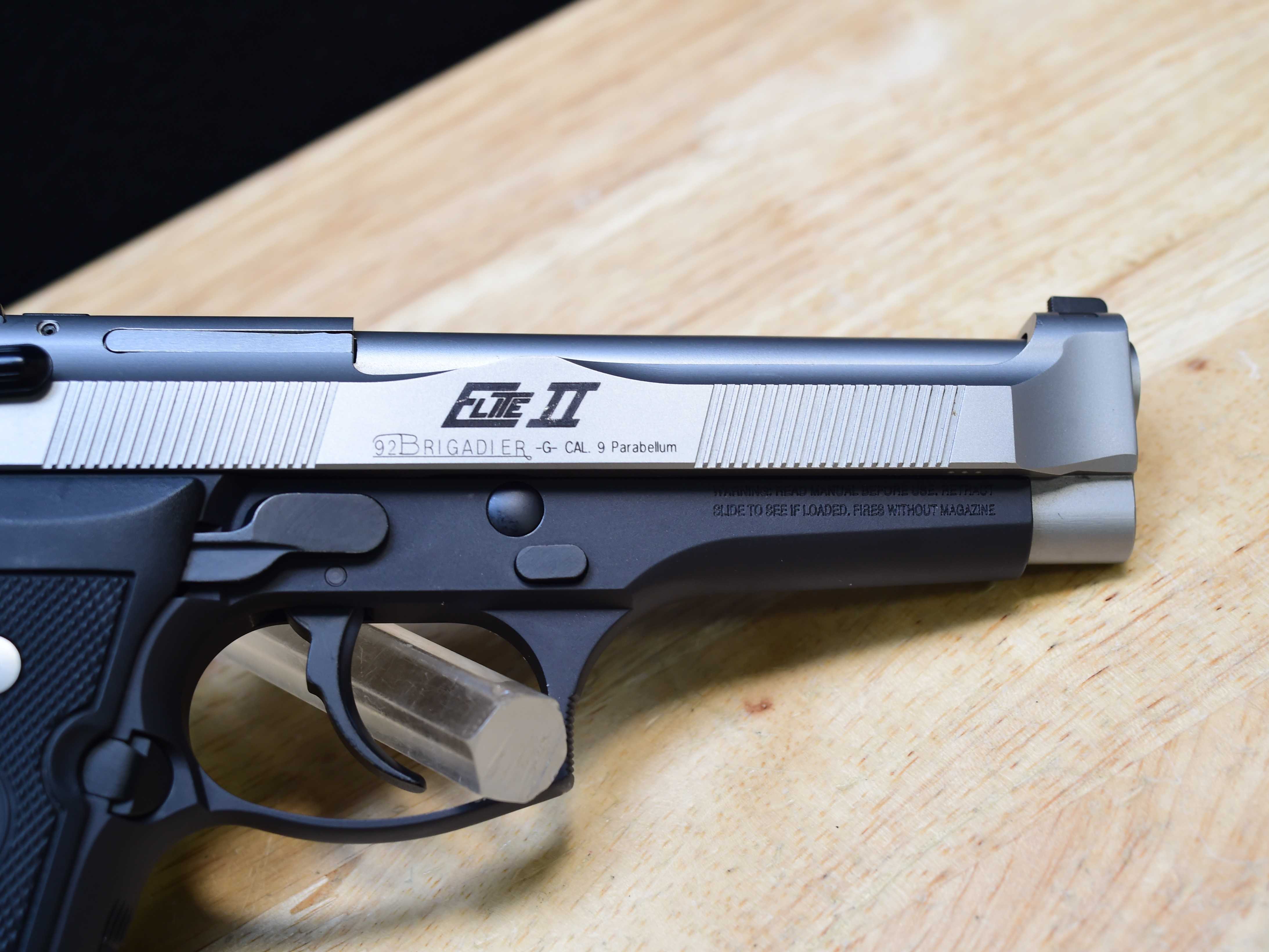 SCARCE Beretta 92G Brigadier Elite II - 9mm - Two Tone - 92 - M9 - C-img-15