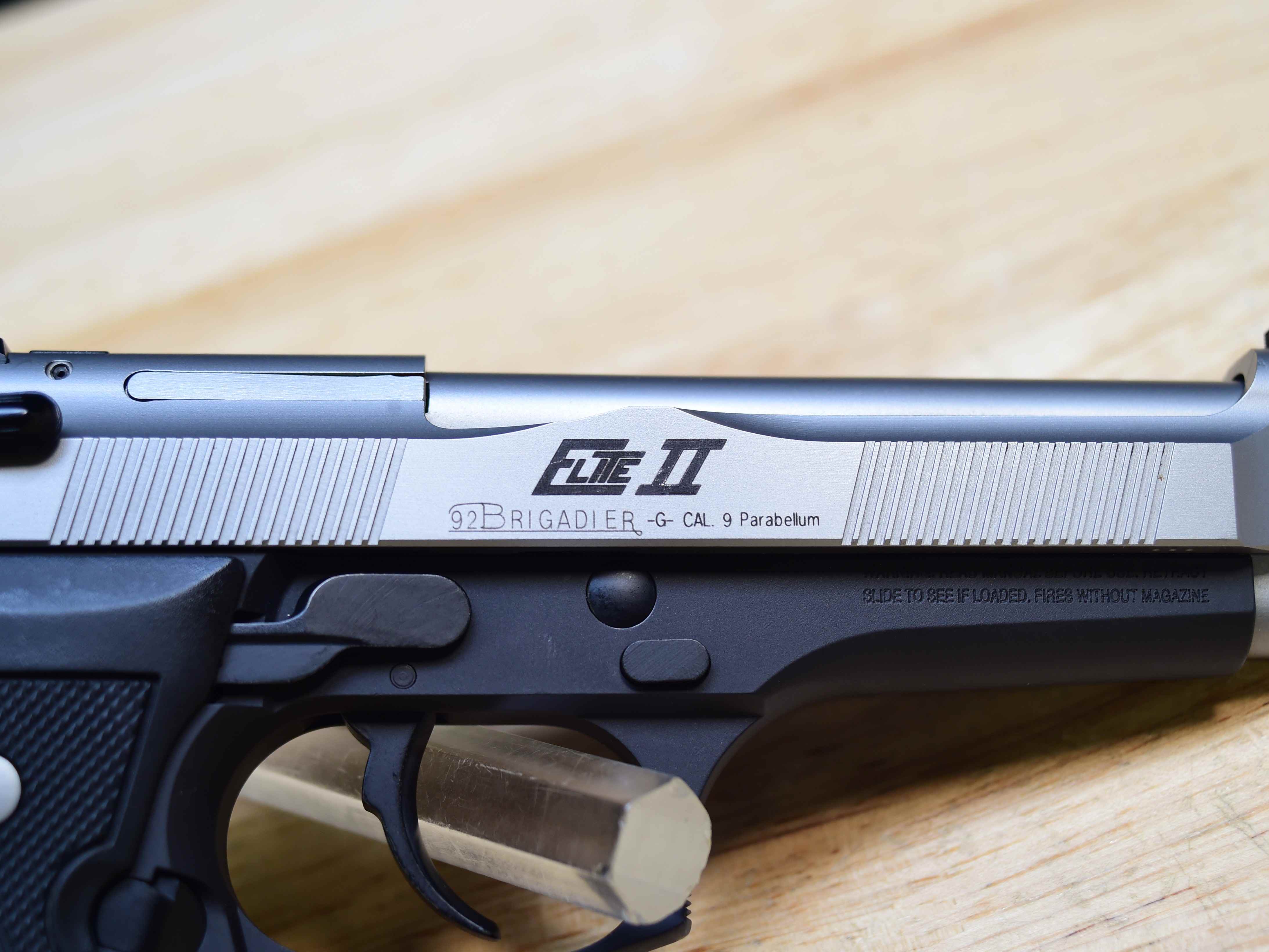 SCARCE Beretta 92G Brigadier Elite II - 9mm - Two Tone - 92 - M9 - C-img-20