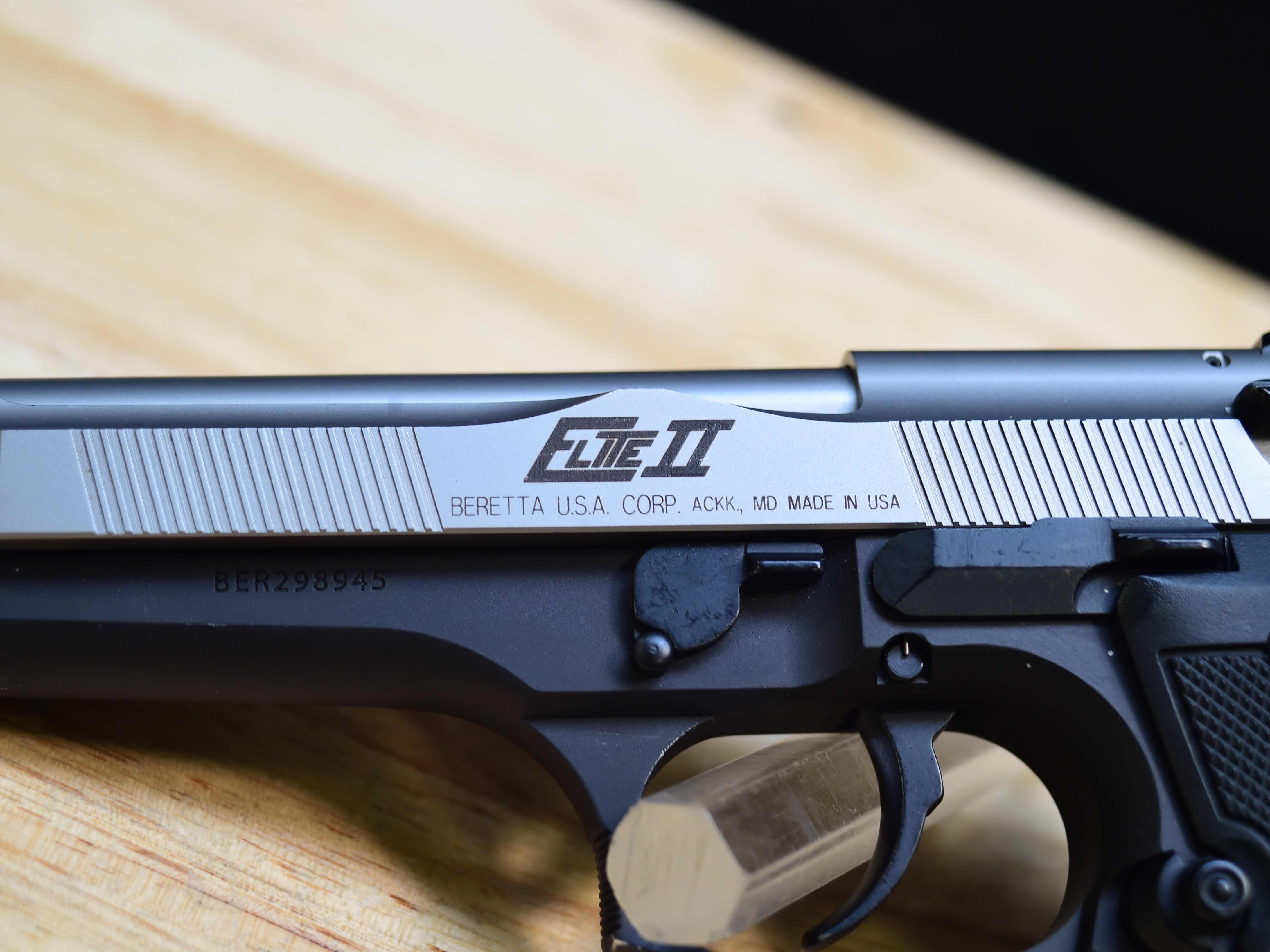 SCARCE Beretta 92G Brigadier Elite II - 9mm - Two Tone - 92 - M9 - C-img-21