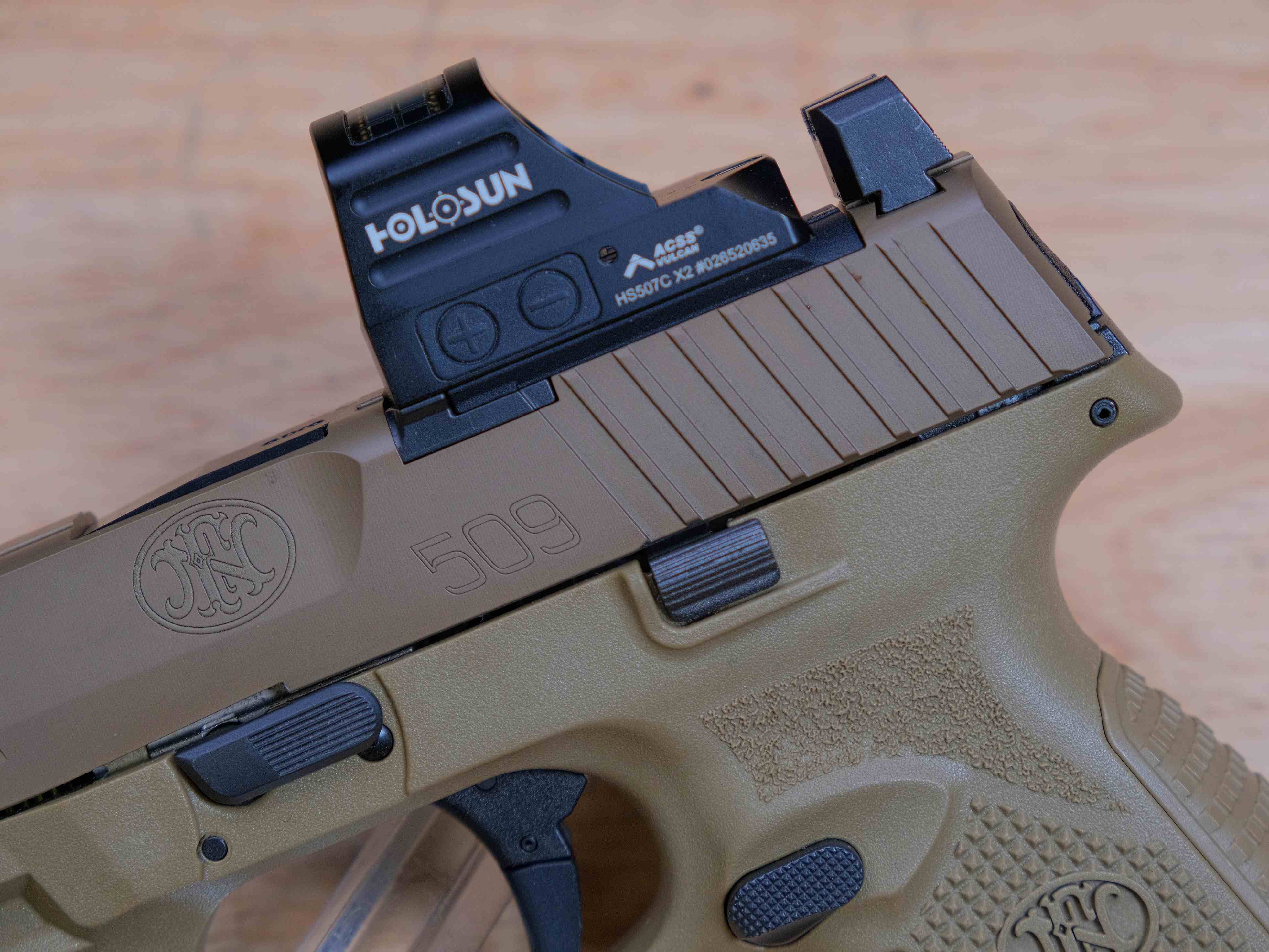 FN 509C Tactical - 9mm - 509 Compact - w/ 3 Mags + Streamlight & Holosun -C-img-7