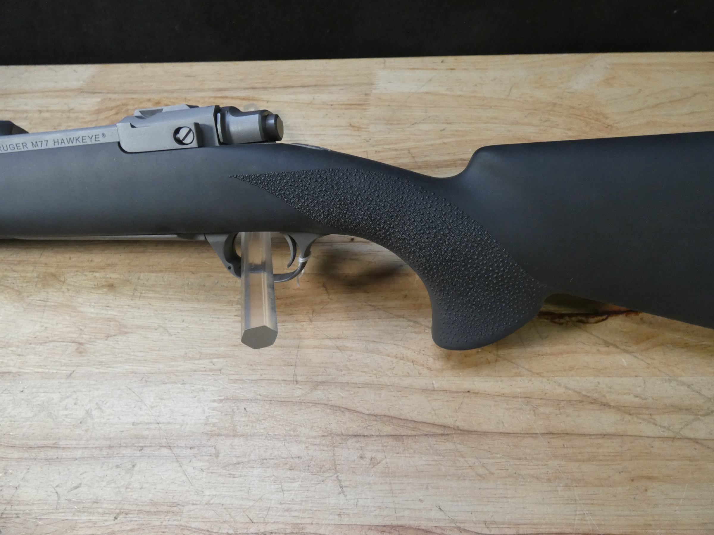 Ruger M77 Hawkeye Alaskan - .375 Ruger - MFG 2019 - Stainless - w/ Rings-img-6