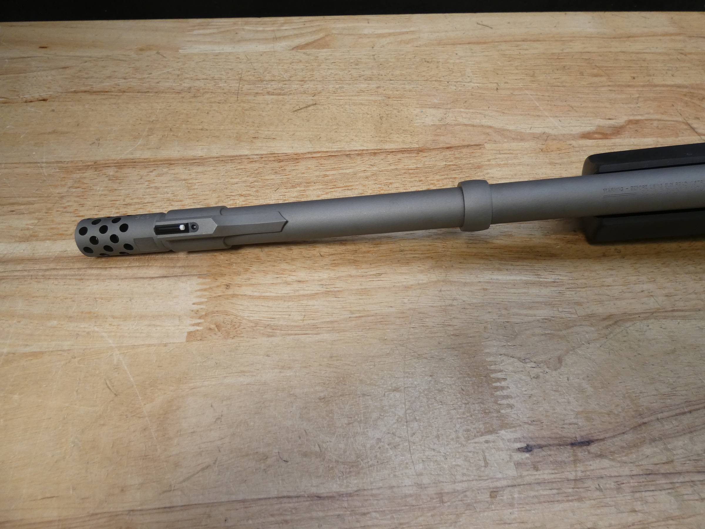 Ruger M77 Hawkeye Alaskan - .375 Ruger - MFG 2019 - Stainless - w/ Rings-img-8