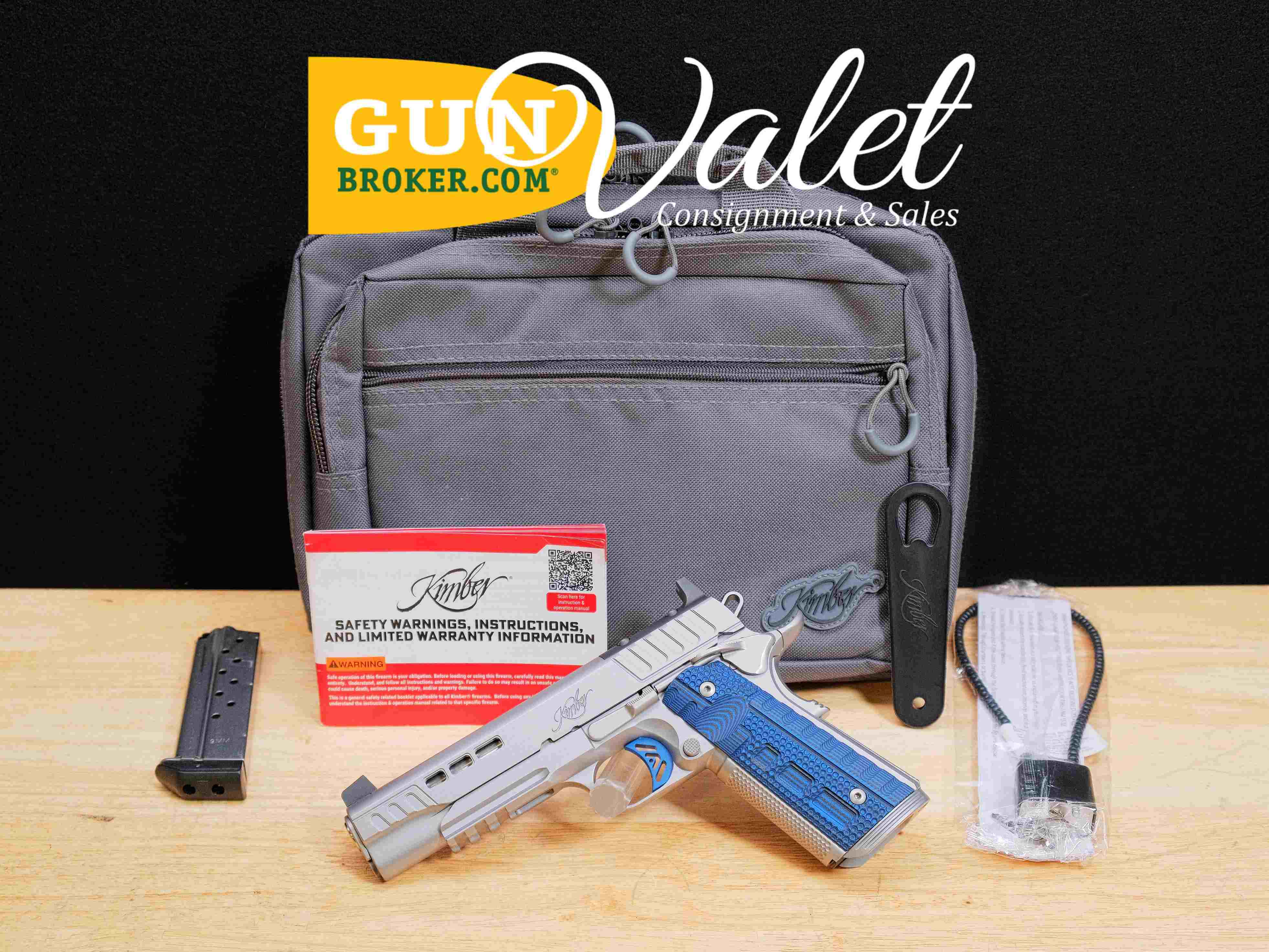 Kimber Rapide Ice OR - 9mm - Optic Ready 1911 - Soft Case & MORE - C-img-0