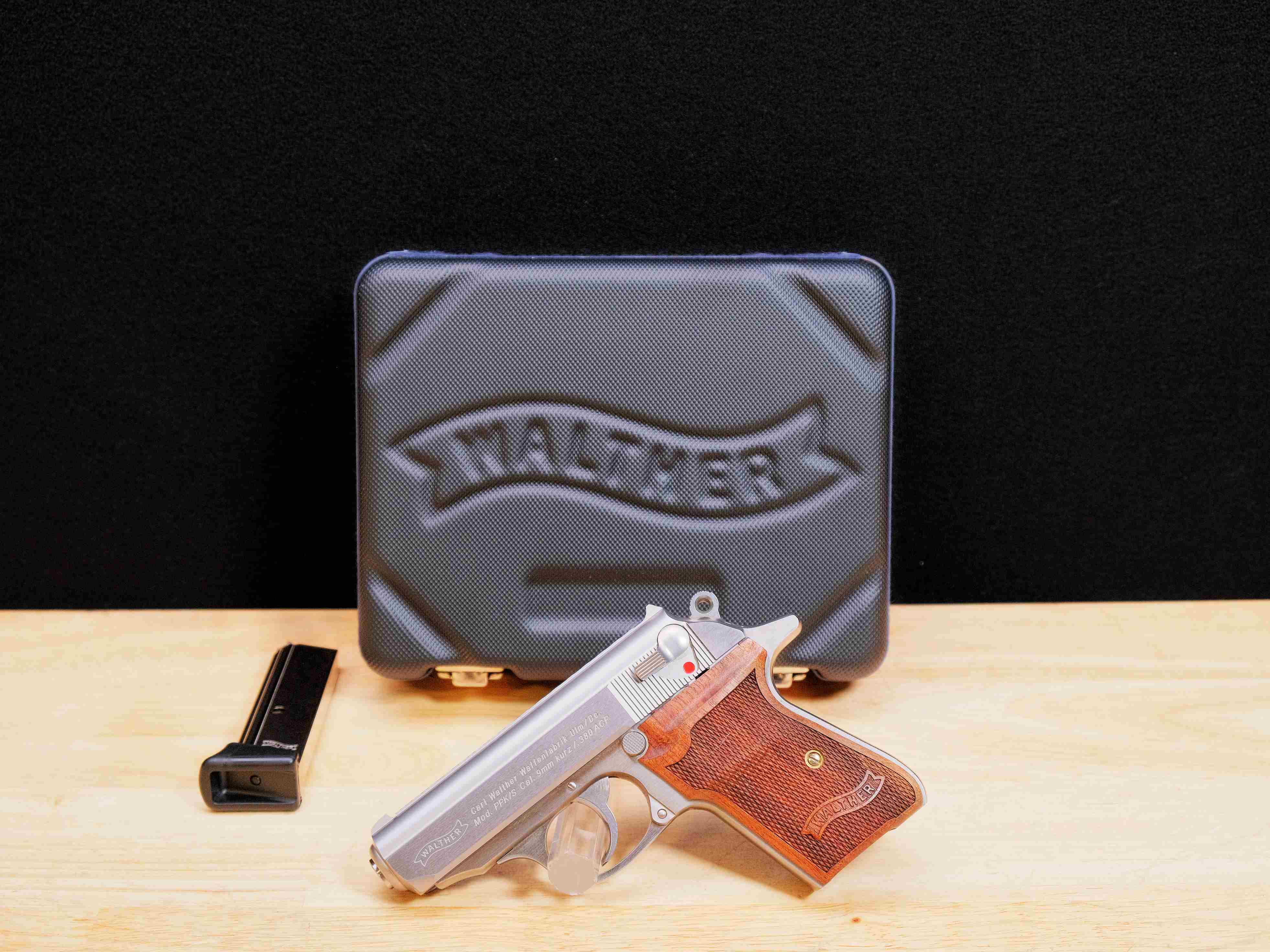 Walther PPK/S - .380 ACP - w/ OG Case & Mag - PPK - C-img-1