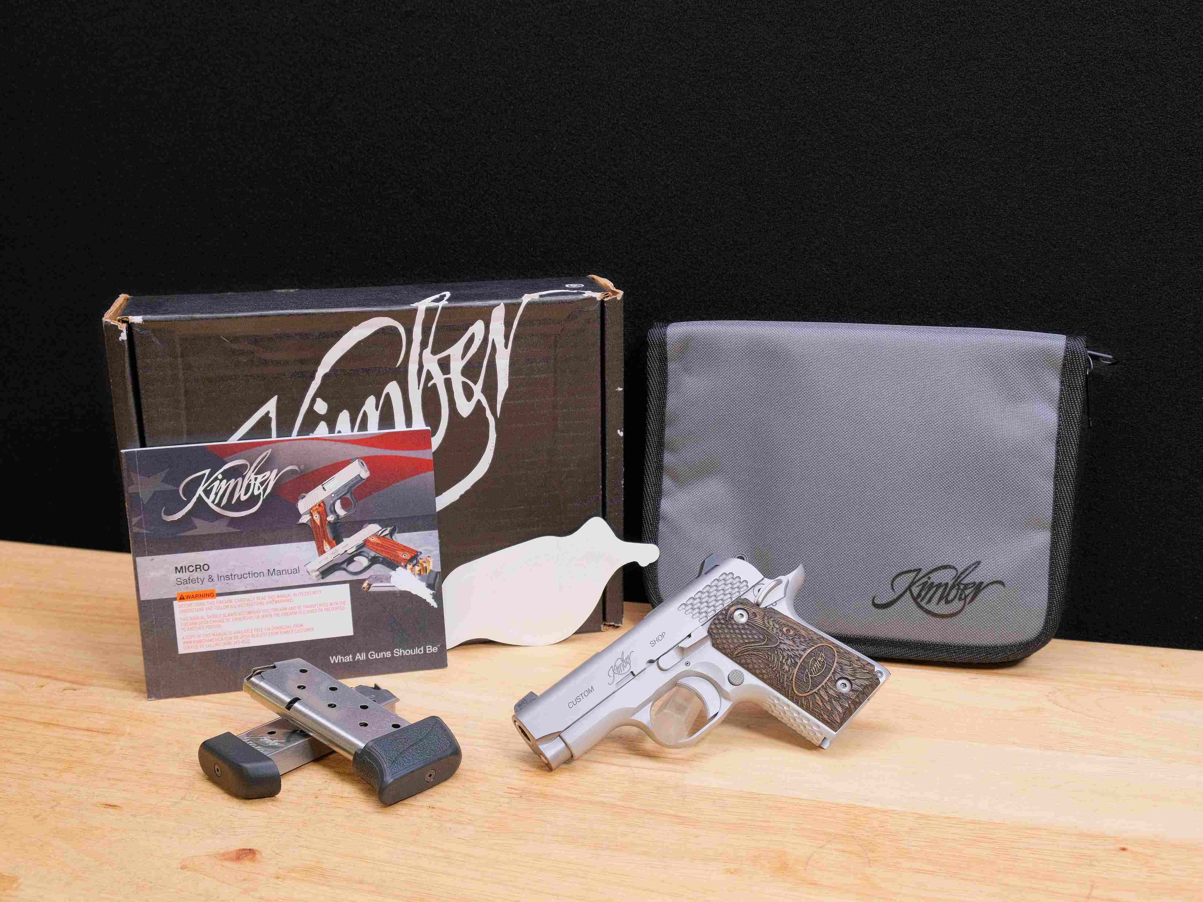 Kimber Micro 9 Raptor - 9mm - Stainless - OG Box & More - C-img-1
