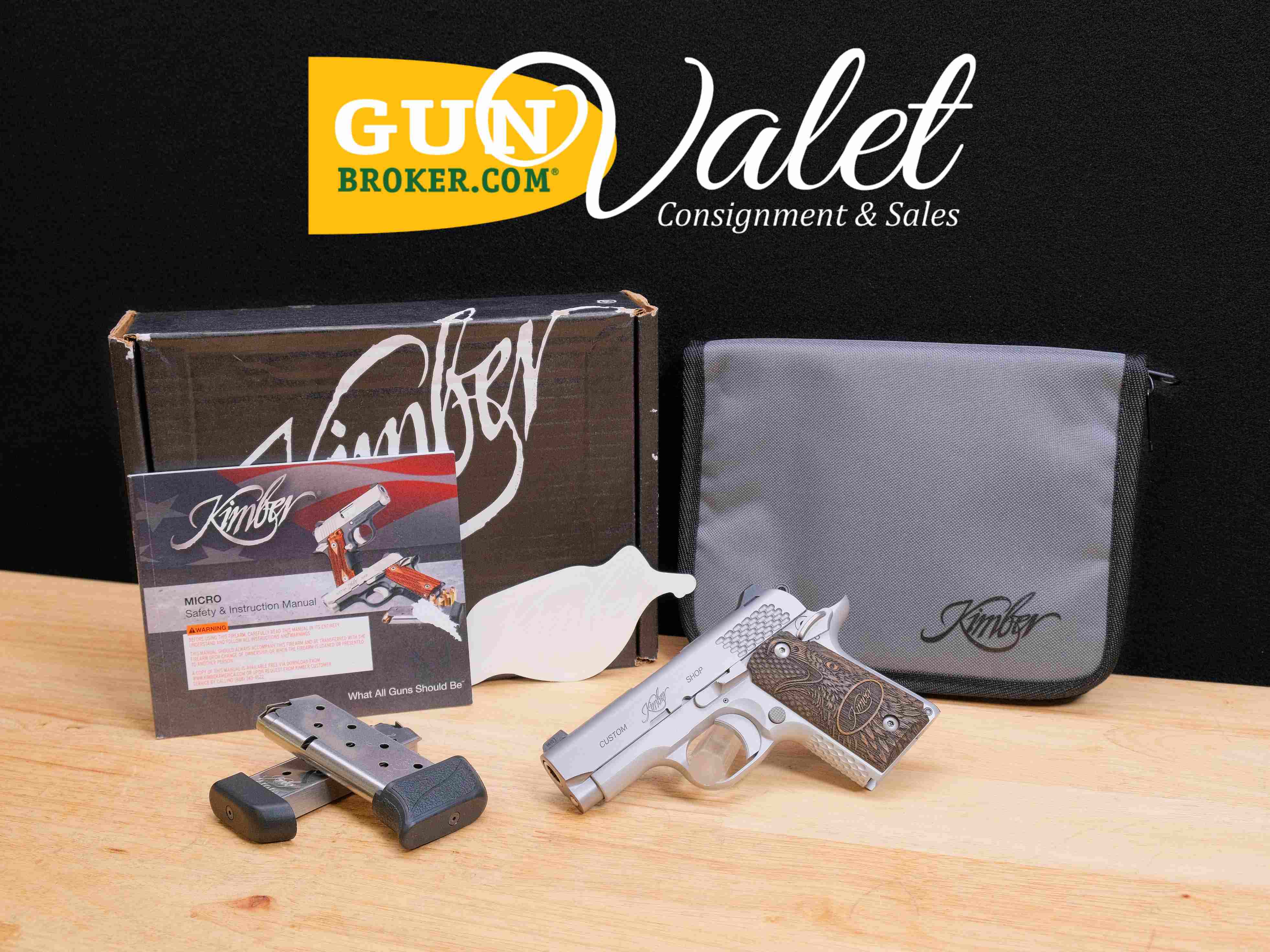 Kimber Micro 9 Raptor - 9mm - Stainless - OG Box & More - C-img-0