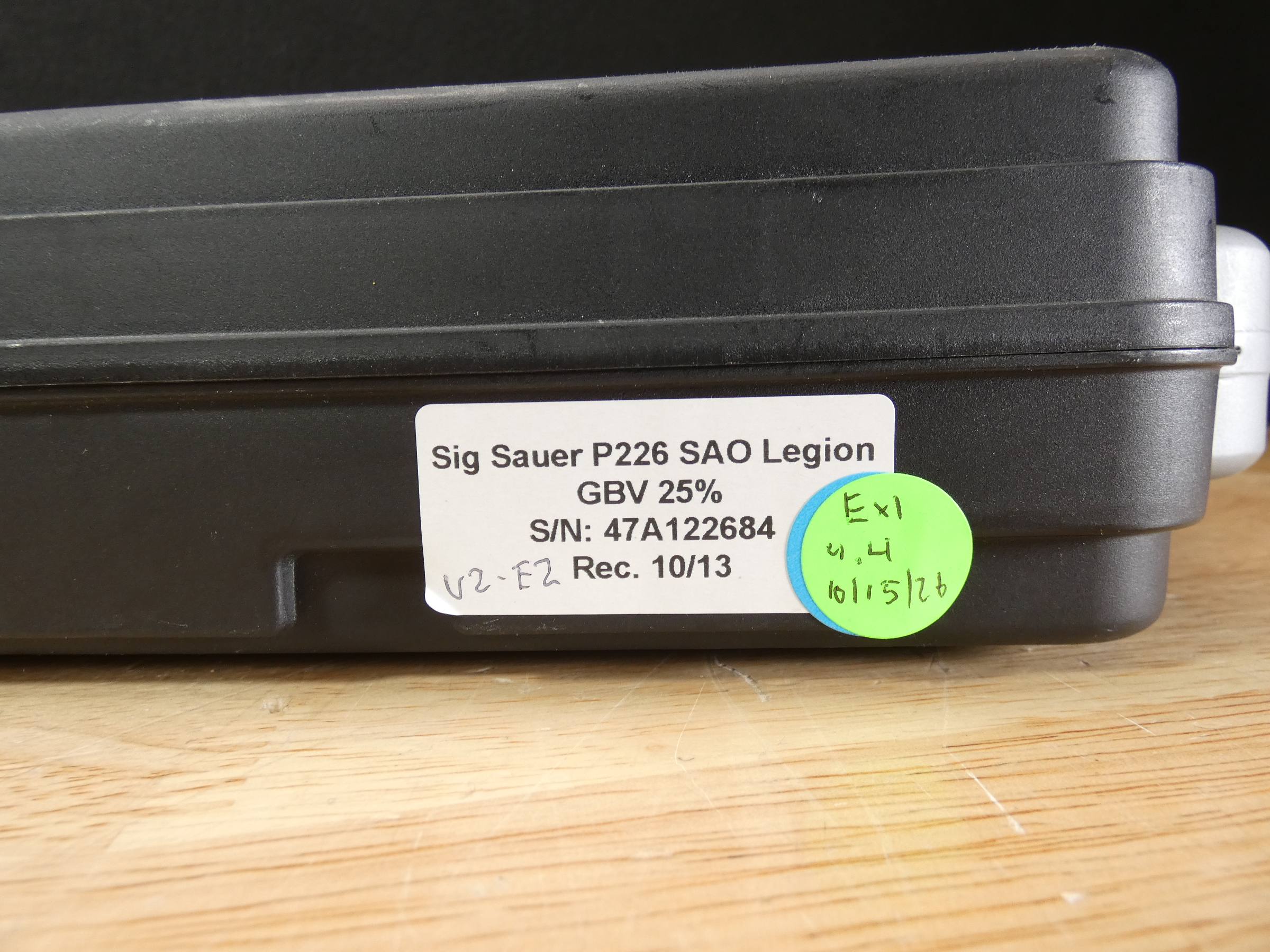 Sig Sauer P226 Legion SAO - 9mm - E26R - w/ OG Case & Manuals! - C-img-29