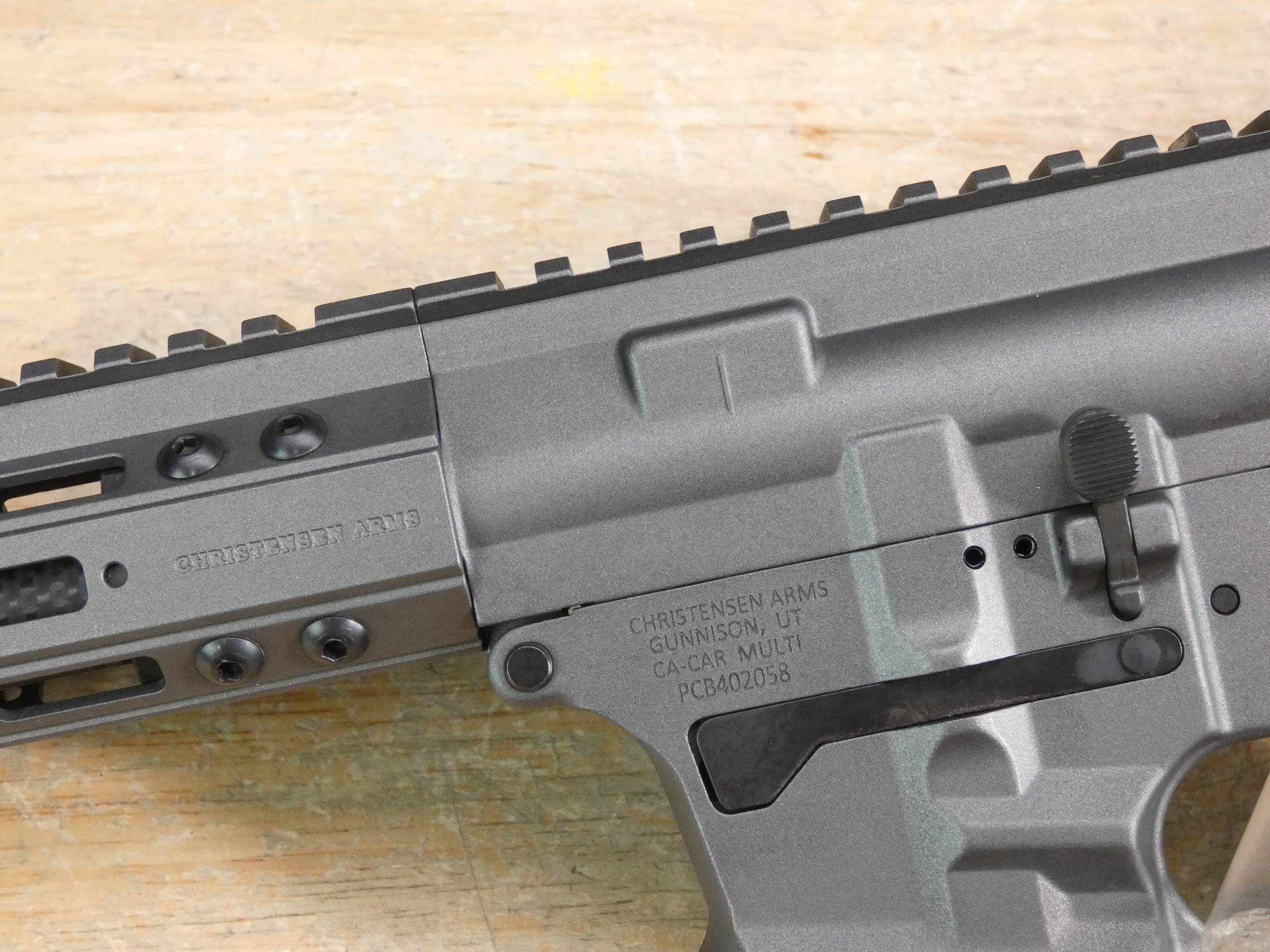 Christensen Arms CA9mm - 9mm - w/ Glock Mag - AR Pistol - Carbon BBL - C-img-4