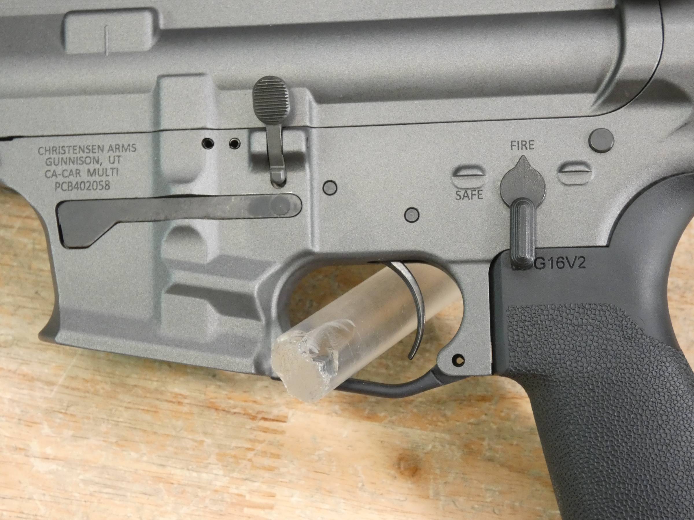 Christensen Arms CA9mm - 9mm - w/ Glock Mag - AR Pistol - Carbon BBL - C-img-6