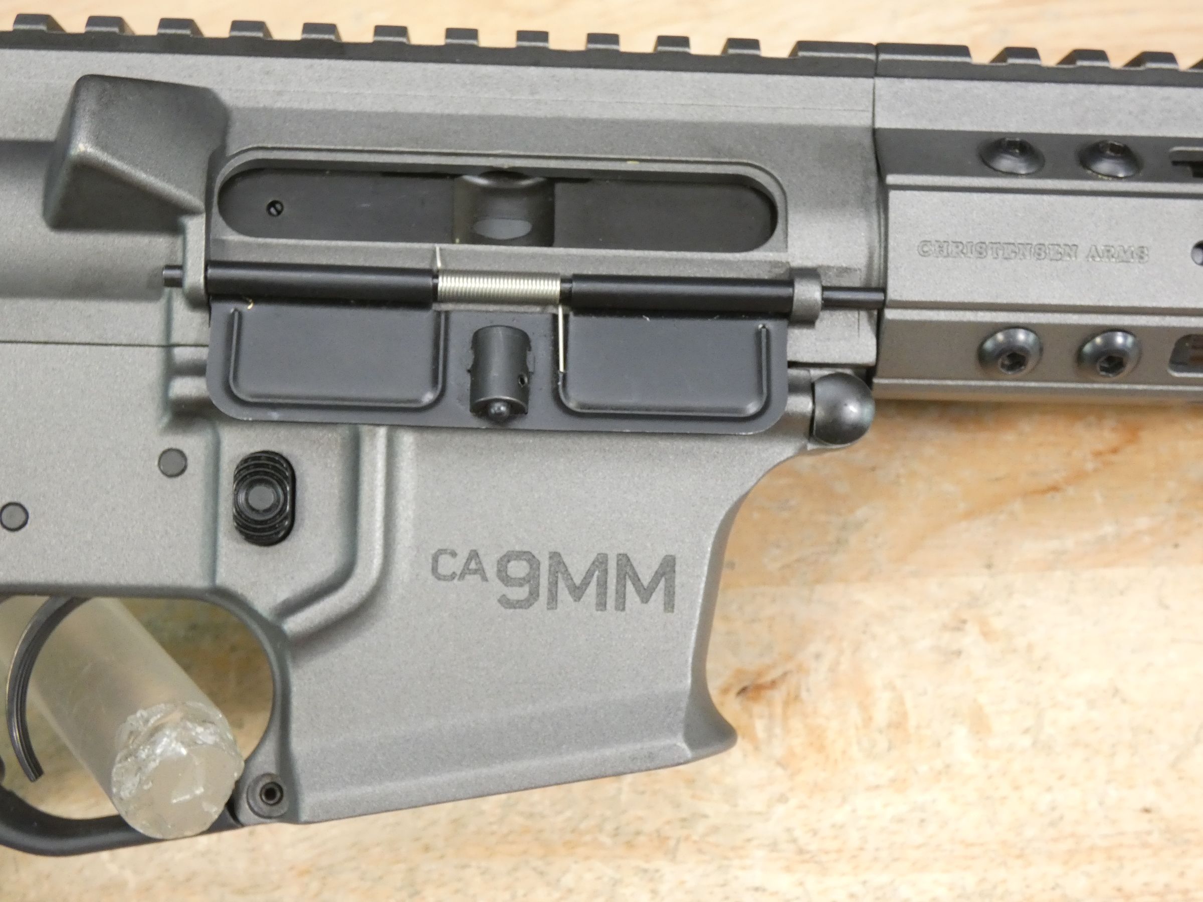 Christensen Arms CA9mm - 9mm - w/ Glock Mag - AR Pistol - Carbon BBL - C-img-12