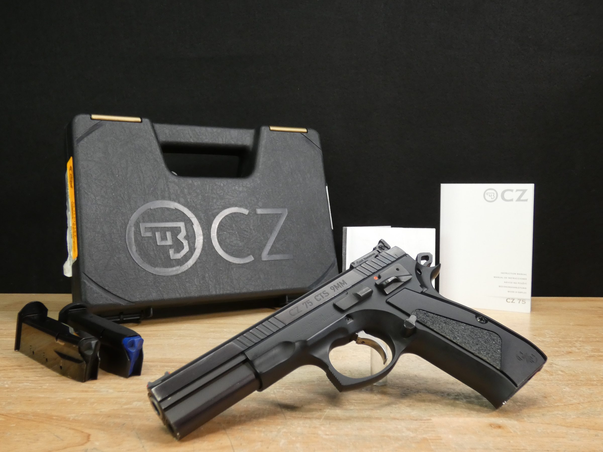 CZ 75 CTS LS SP-01 Shadow - 9mm - Custom - OG Case & Accessories - C-img-1