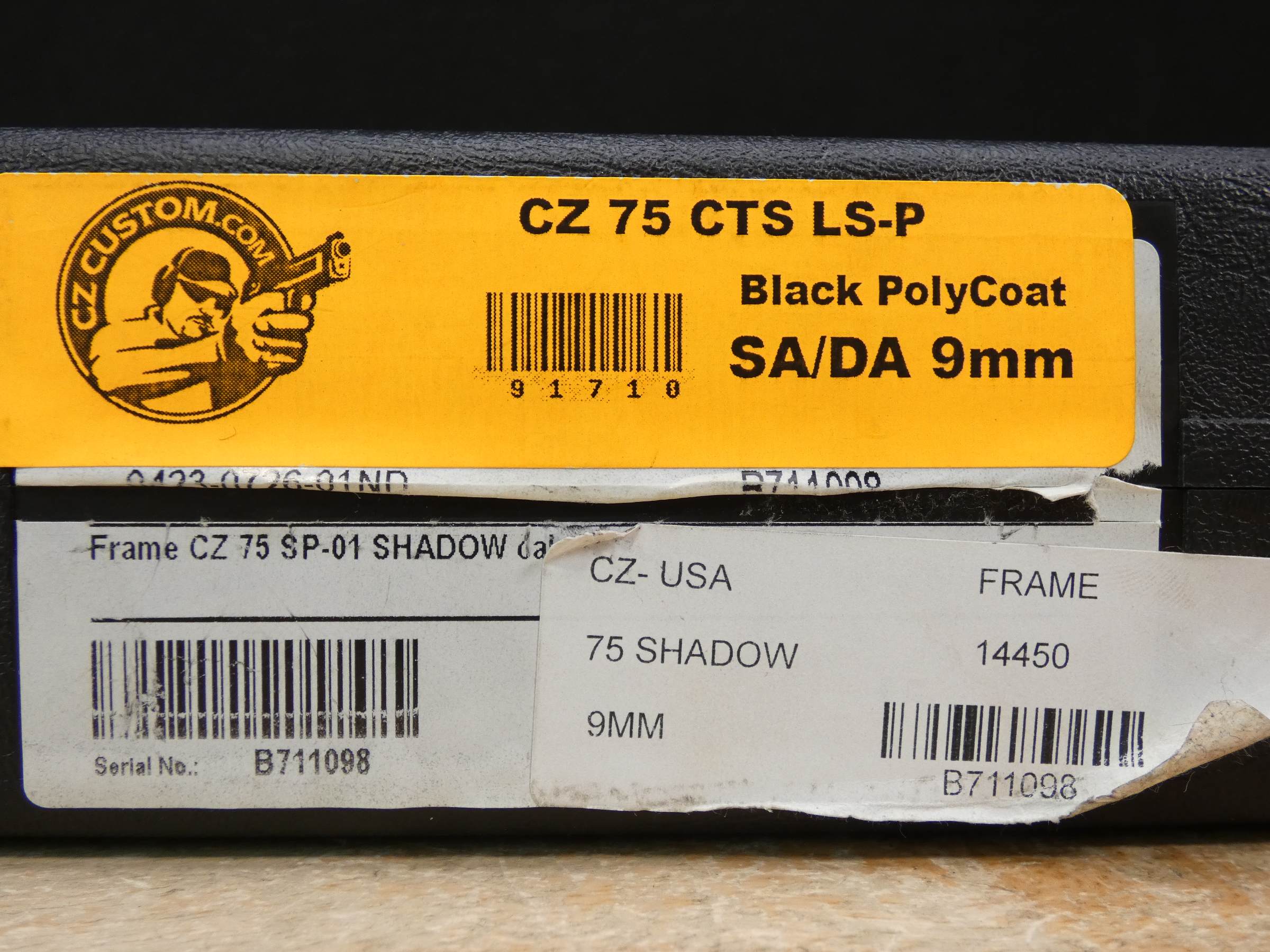 CZ 75 CTS LS SP-01 Shadow - 9mm - Custom - OG Case & Accessories - C-img-33