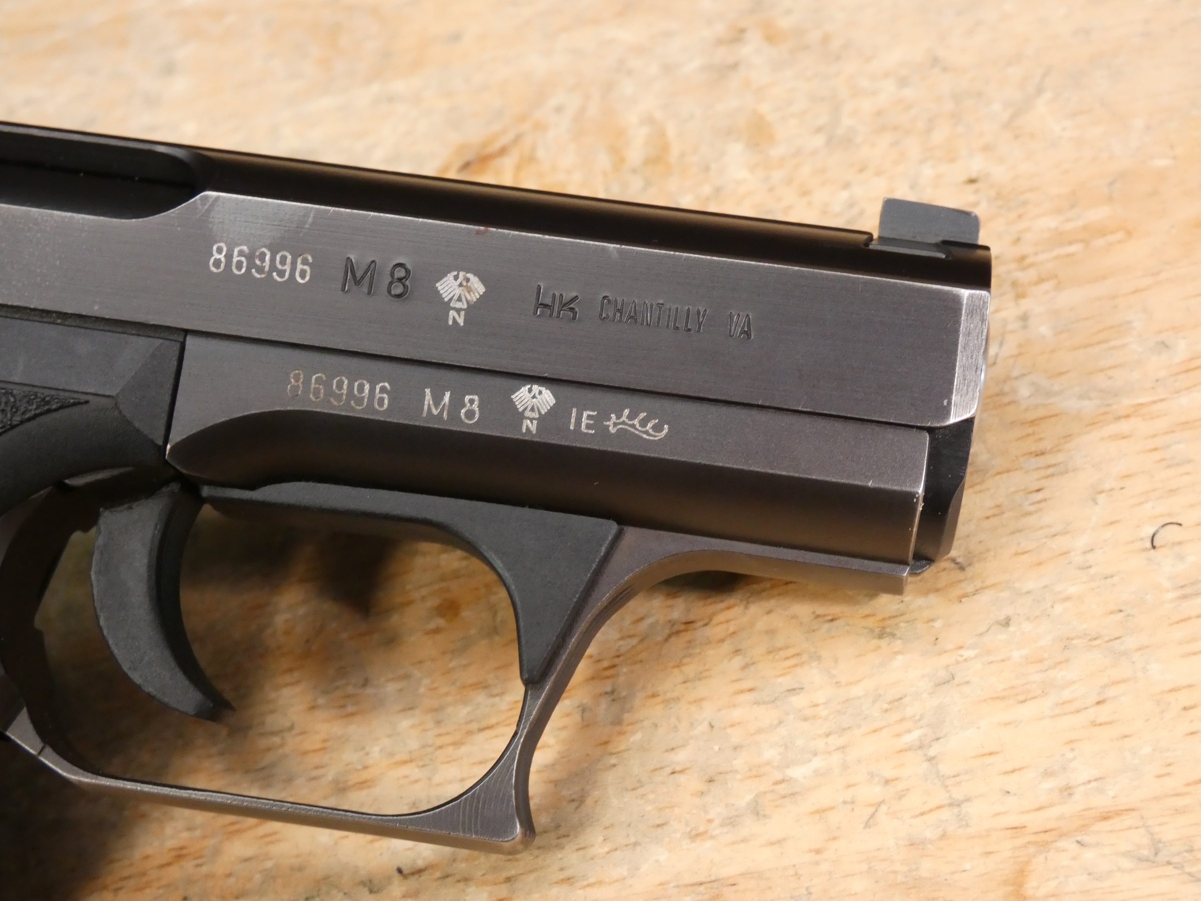 HK P7 M8 - 9mm - P7M8 - H&K CCW - Heckler & Koch - 1984 - Case - 2 Mags - C-img-12