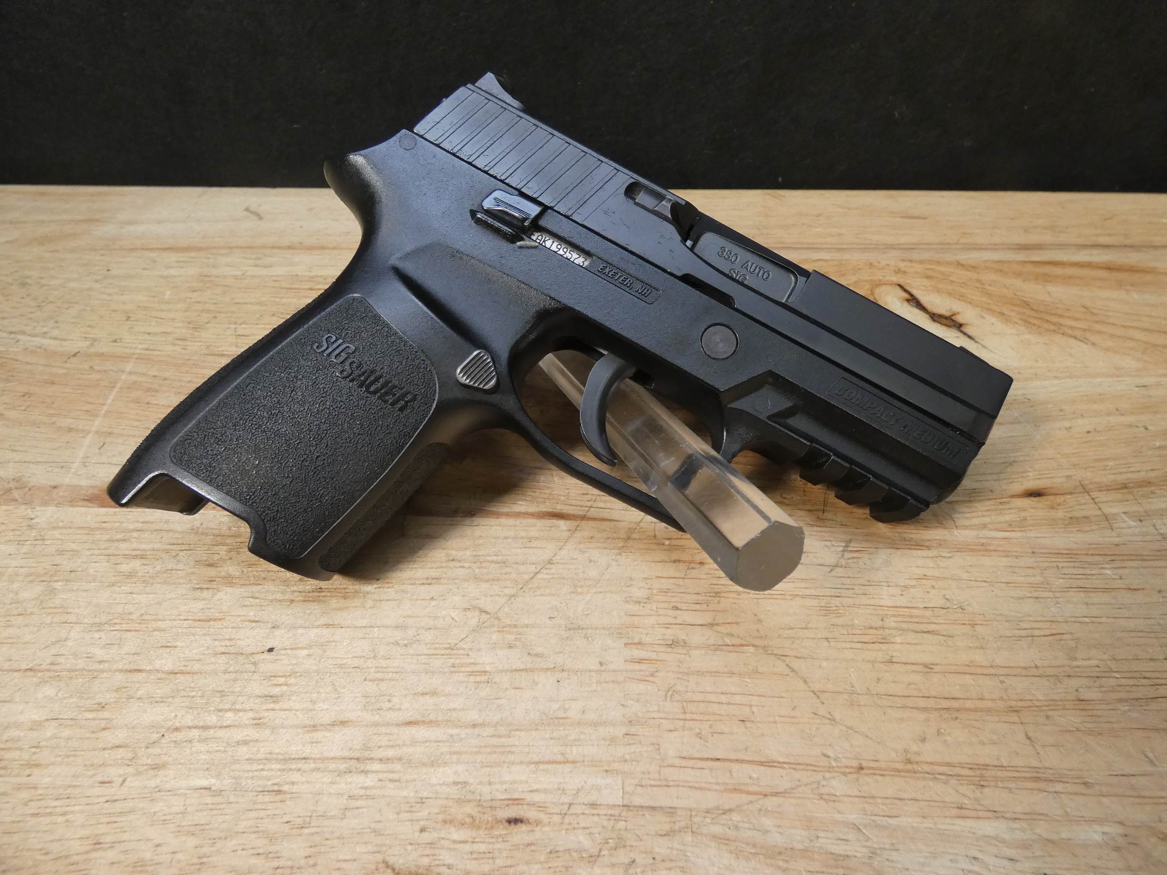 Sig Sauer P250 Compact - .380 ACP - DAO - w/ 1 Mag & OG Case - Carry Gun-img-3