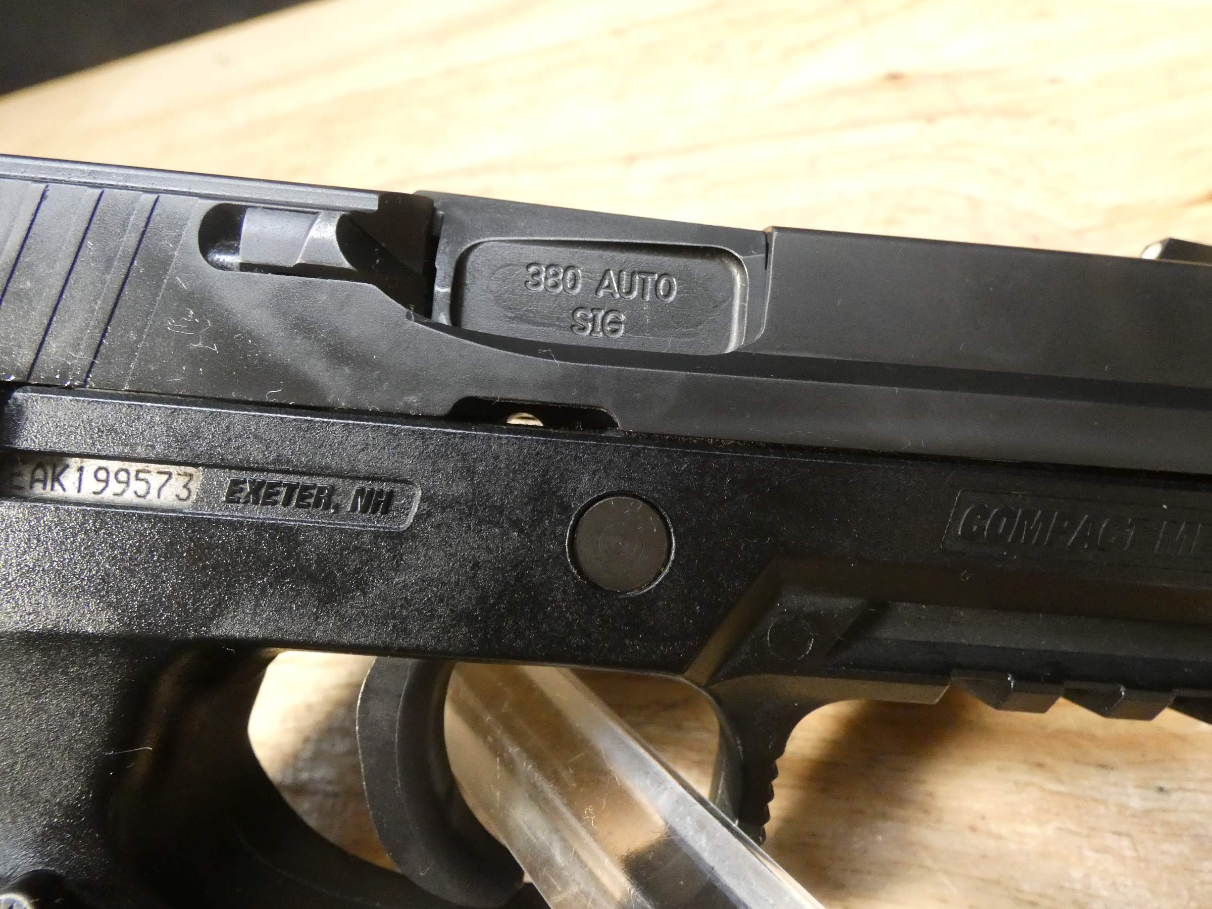 Sig Sauer P250 Compact - .380 ACP - DAO - w/ 1 Mag & OG Case - Carry Gun-img-26