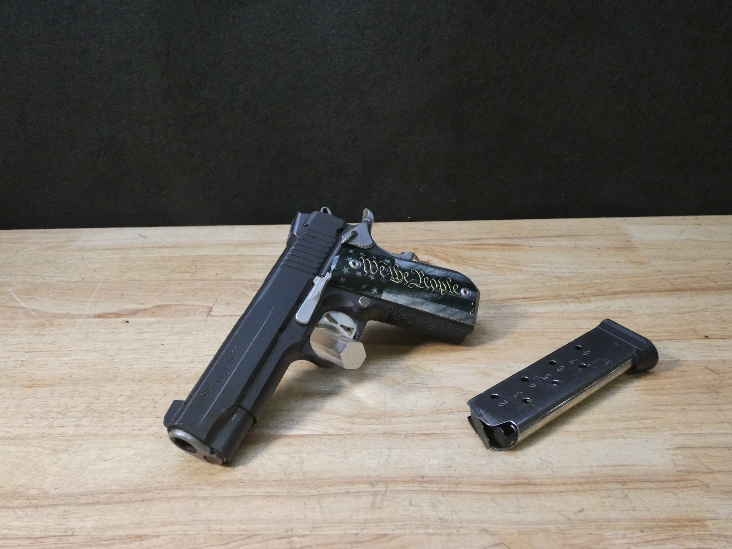 Sig Sauer Model 1911 Nightmare - .45 ACP - w/ Case & Mag! - Fastback-img-2