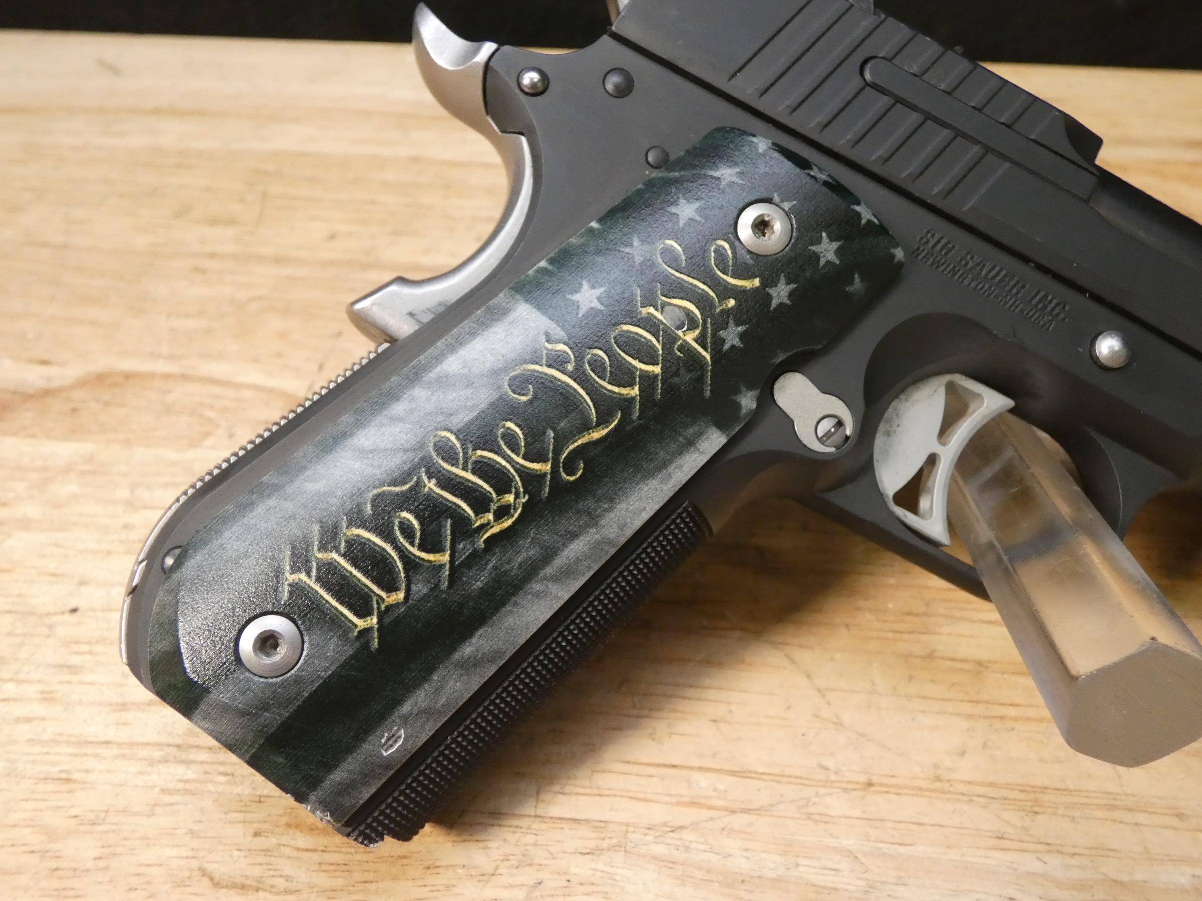 Sig Sauer Model 1911 Nightmare - .45 ACP - w/ Case & Mag! - Fastback-img-12