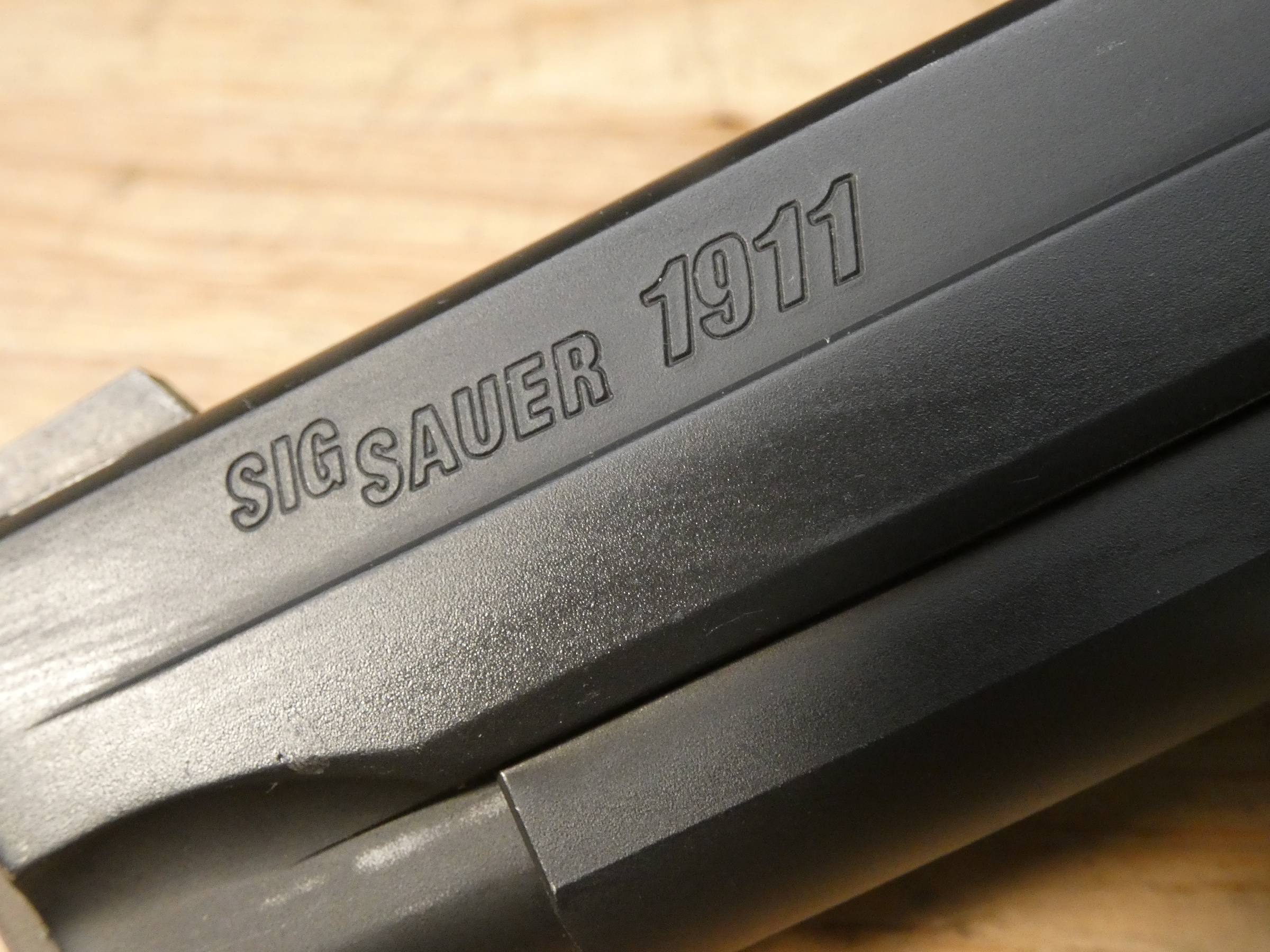 Sig Sauer Model 1911 Nightmare - .45 ACP - w/ Case & Mag! - Fastback-img-21