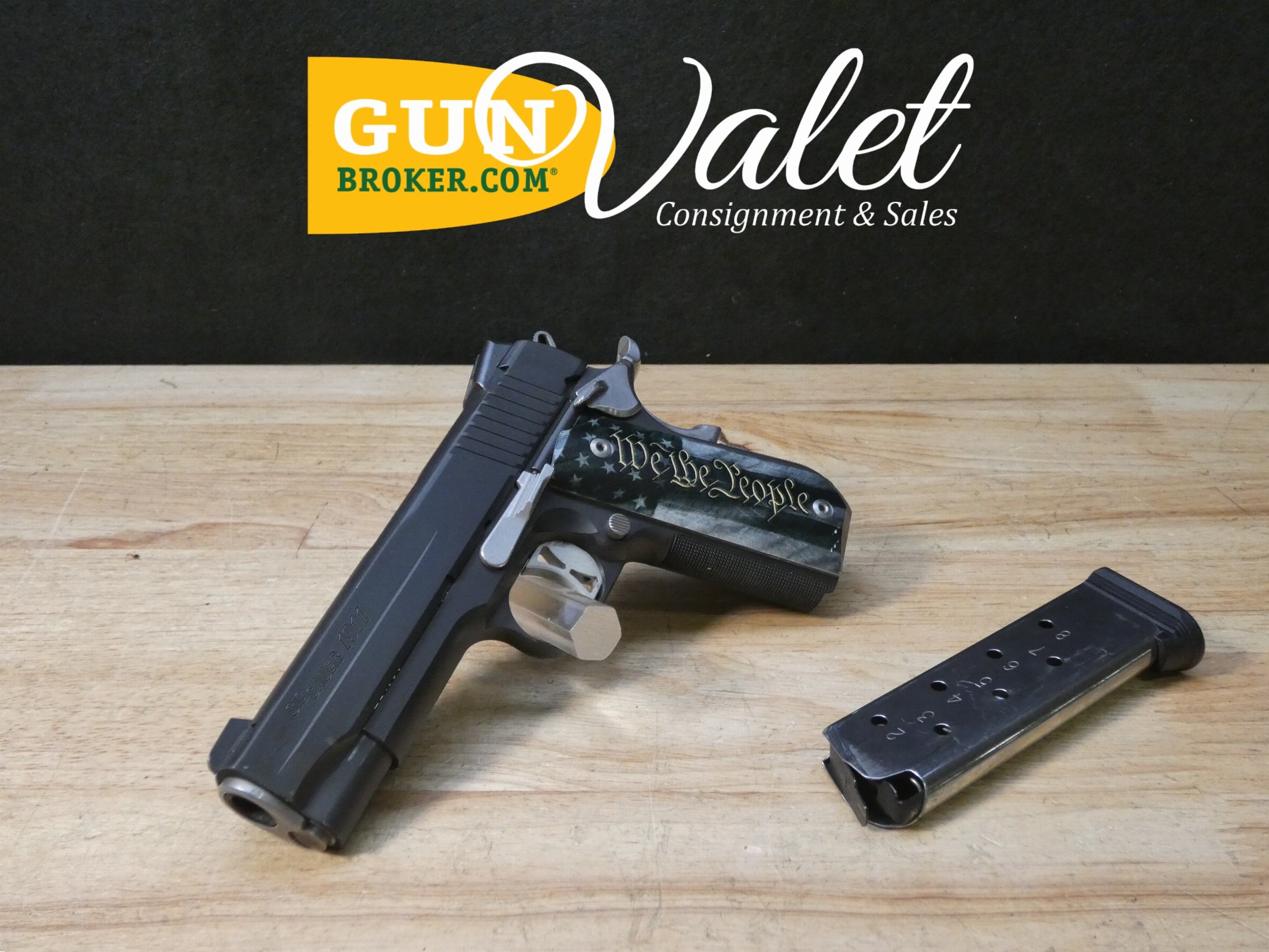 Sig Sauer Model 1911 Nightmare - .45 ACP - w/ Case & Mag! - Fastback-img-0