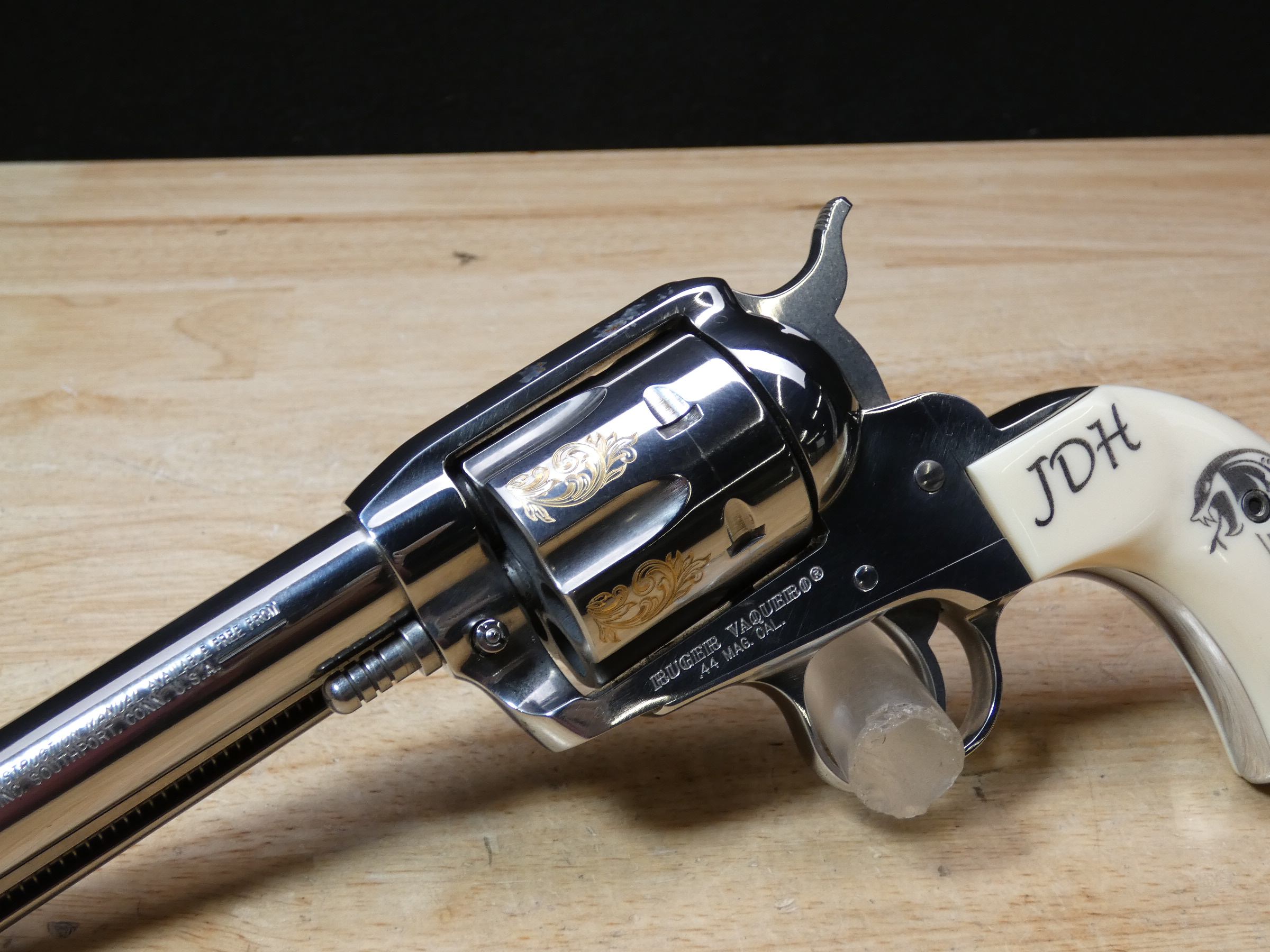CLEAN Ruger Vaquero Stainless 3 Gun Set - .44 Mag - MFG 1998 - Bisley - C-img-3